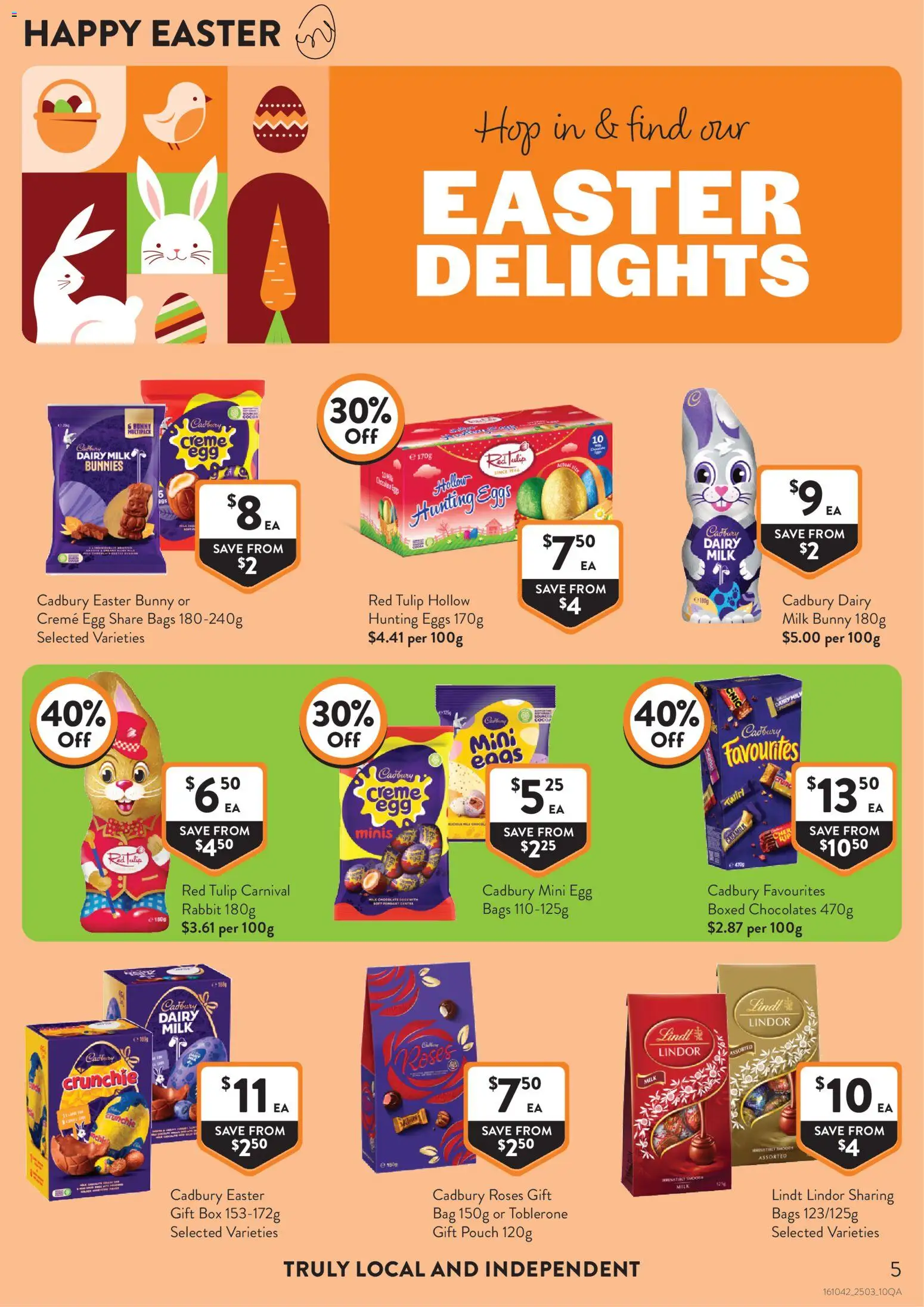 Foodworks catalogue - valid from 25.03.2026 | Page: 5 | Products: Box, Milk, Dairy, Eggs