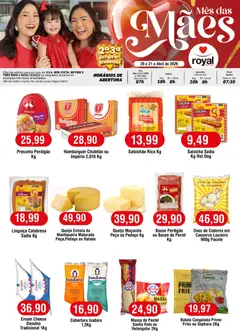 Royal Supermercados ofertas Segunda e Terça do Empreendedor - Pré-Visualização do folheto da loja Royal Supermercados, válido de 20.04.2026