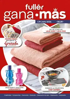 Vista previa de Fuller Revista Gana Más C19, nuevo folleto de la tienda, válido en México a partir del 24.12.2025