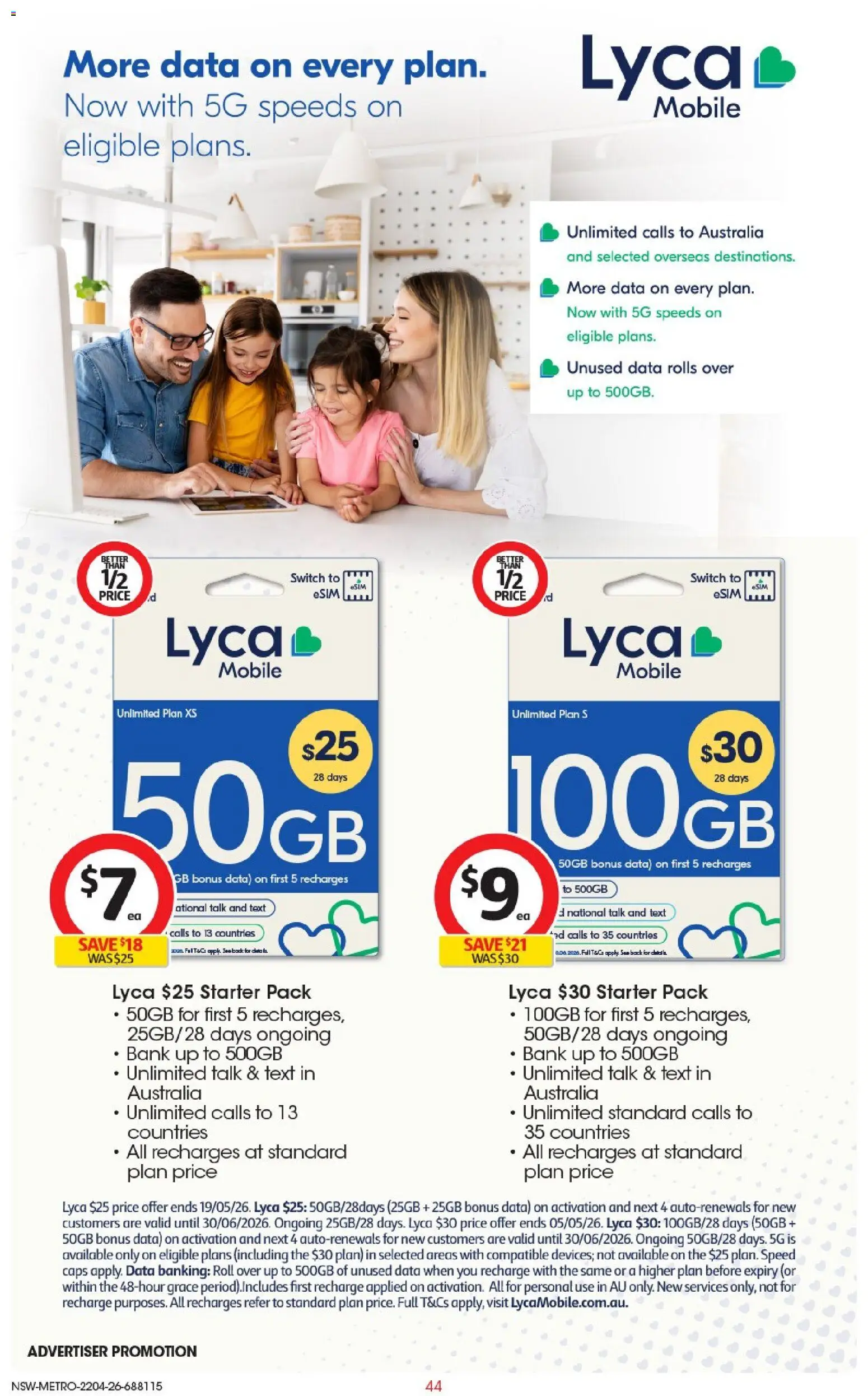 Coles catalogue - valid from 22.04.2026 | Page: 45 | Products: Mobile