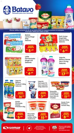 Semar Supermercado ofertas Batavo - Pré-Visualização do folheto da loja Semar Supermercado, válido de 22.04.2026