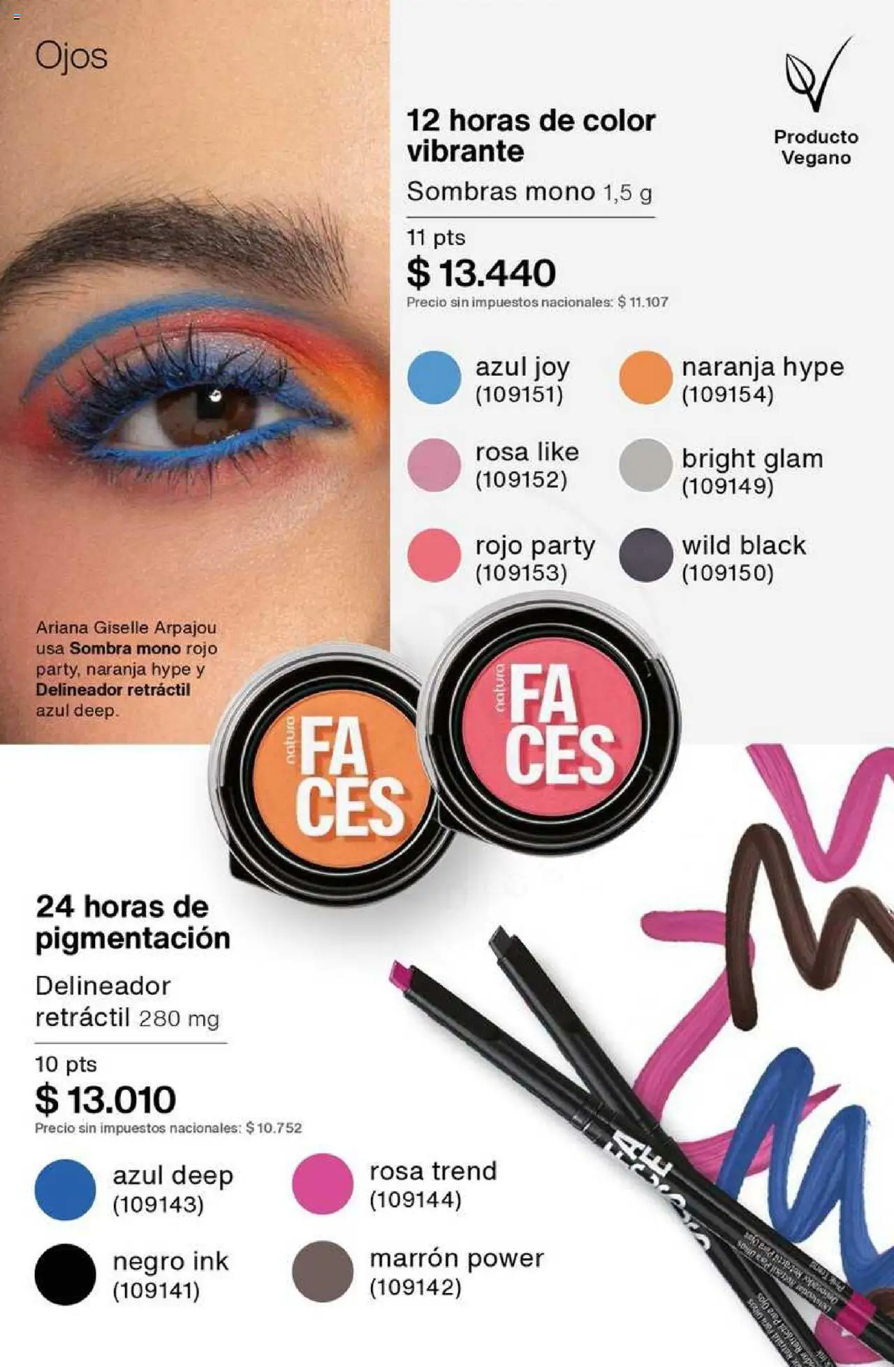 Catálogo Natura Ciclo 8 │ válido desde el 03.06.2025 | Página: 127 | Productos: Moño, Sombra, Delineador