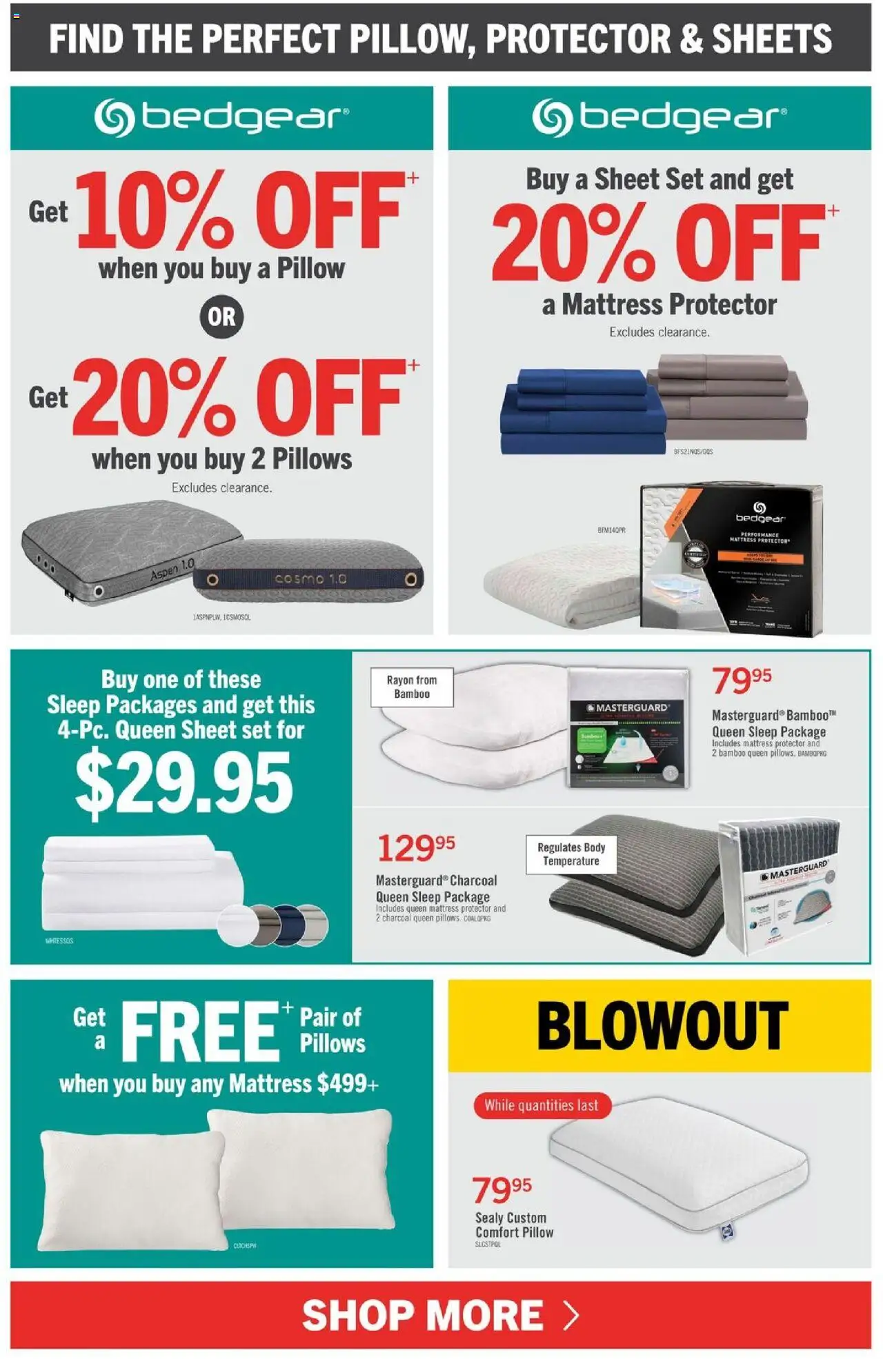 The Brick flyer valid from 30.09.2025 | Page: 9 | Products: Mattress, Pillow