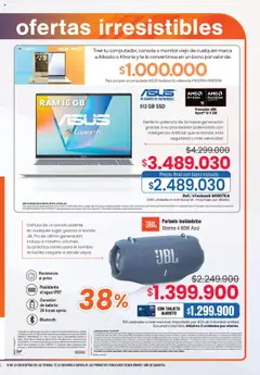 Alkosto revista - valida desde el 13.09.2025 | Página: 7 | Productos: Agua, Monitor, Batería, Computador