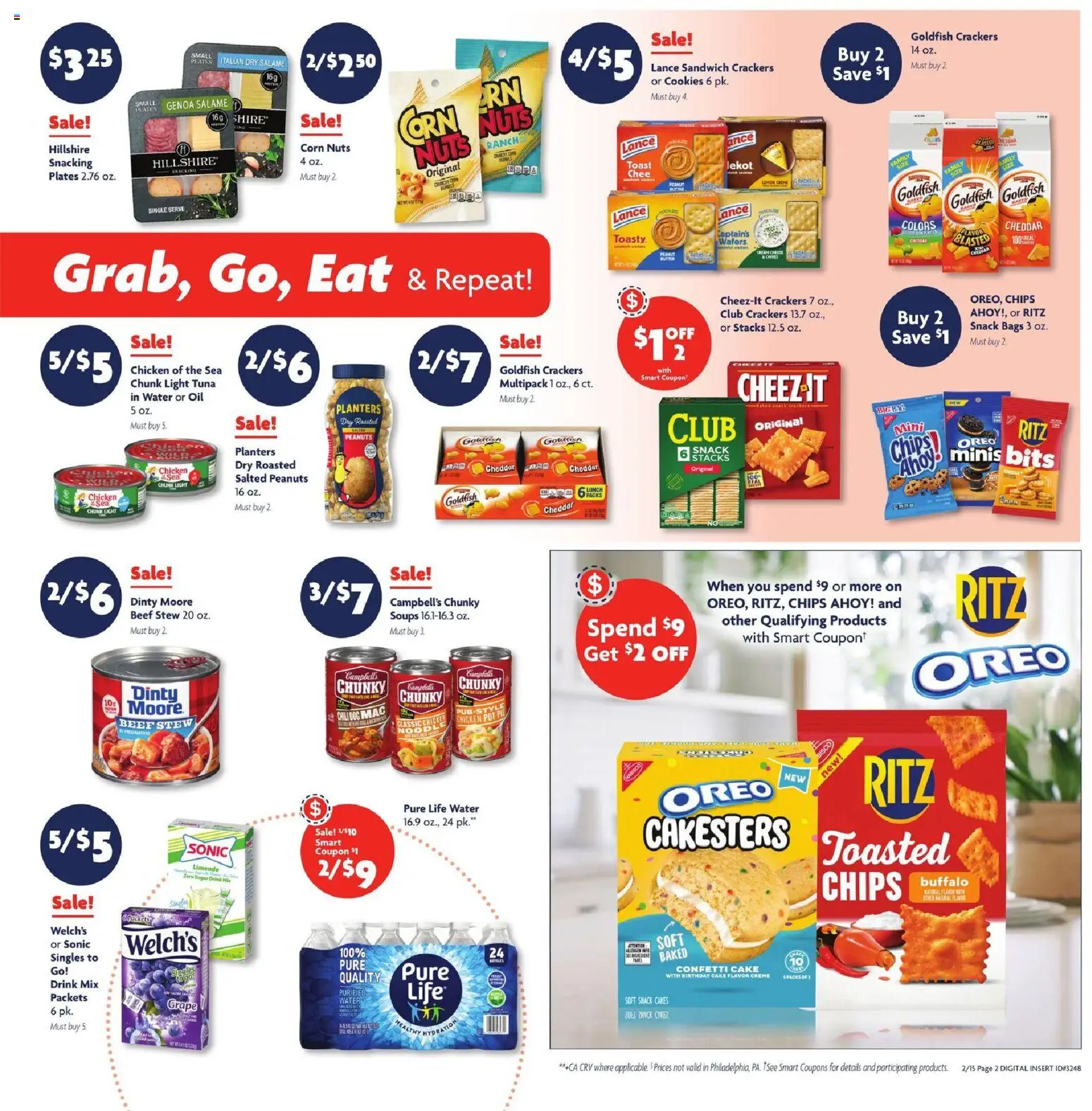 Family Dollar Weekly Ad - valid from 15.02.2026 | Page: 3 | Products: Corn, Cookies, Sugar, Bag