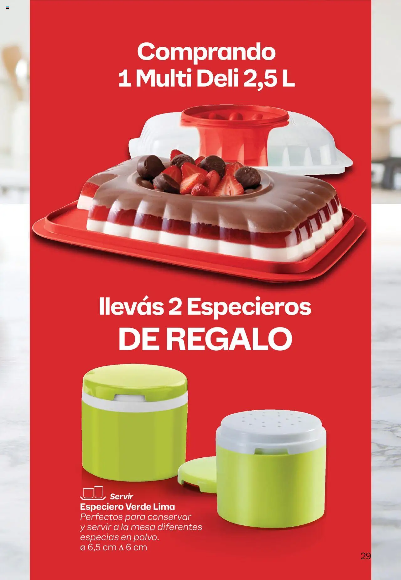 Tupperware - Campaña 16/2025 │ válido desde el 21.09.2025 | Página: 30 | Productos: Mesa, Lima