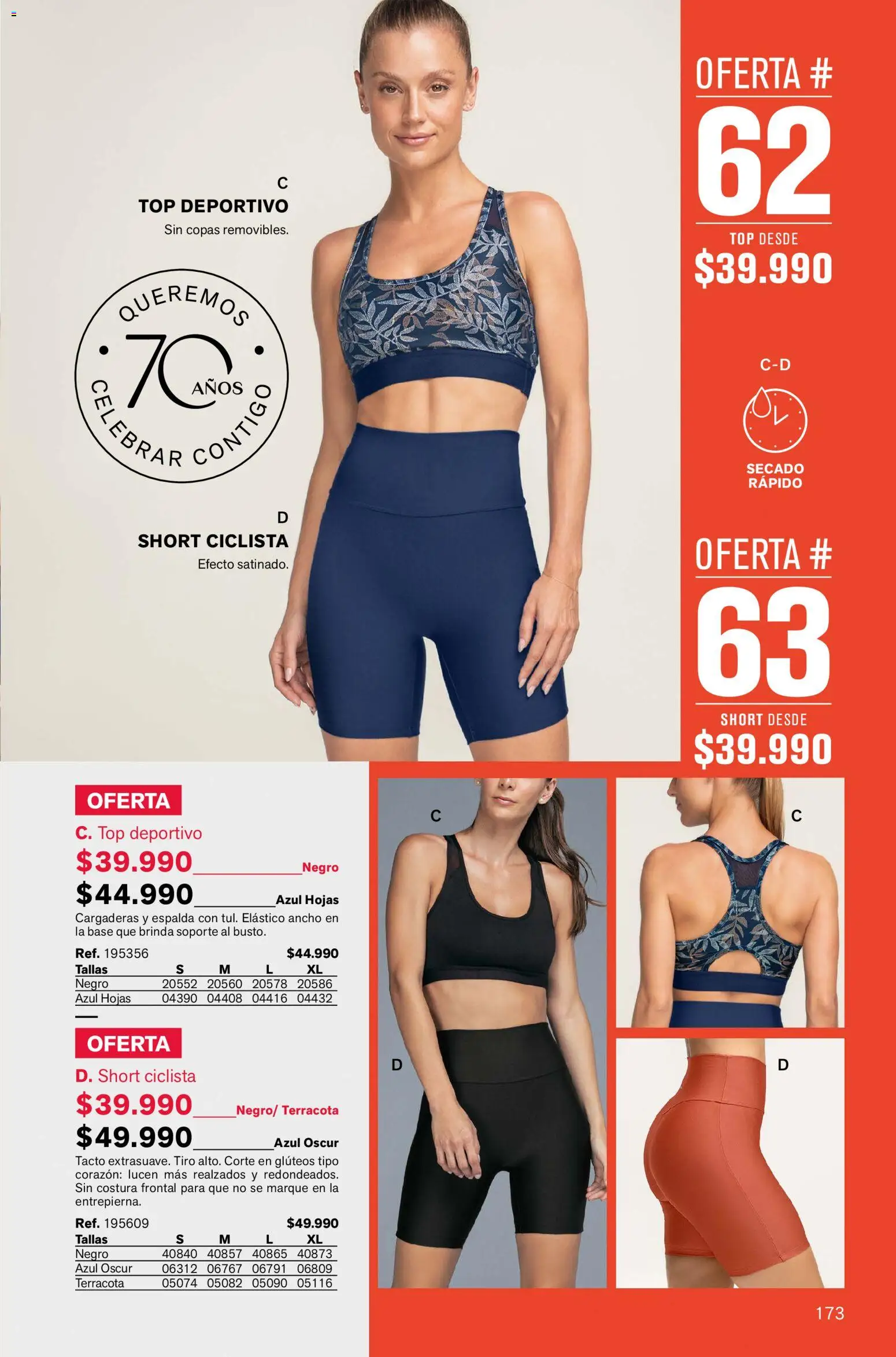 Leonisa revista - valida desde el 02.01.2026 | Página: 173 | Productos: Short, Top