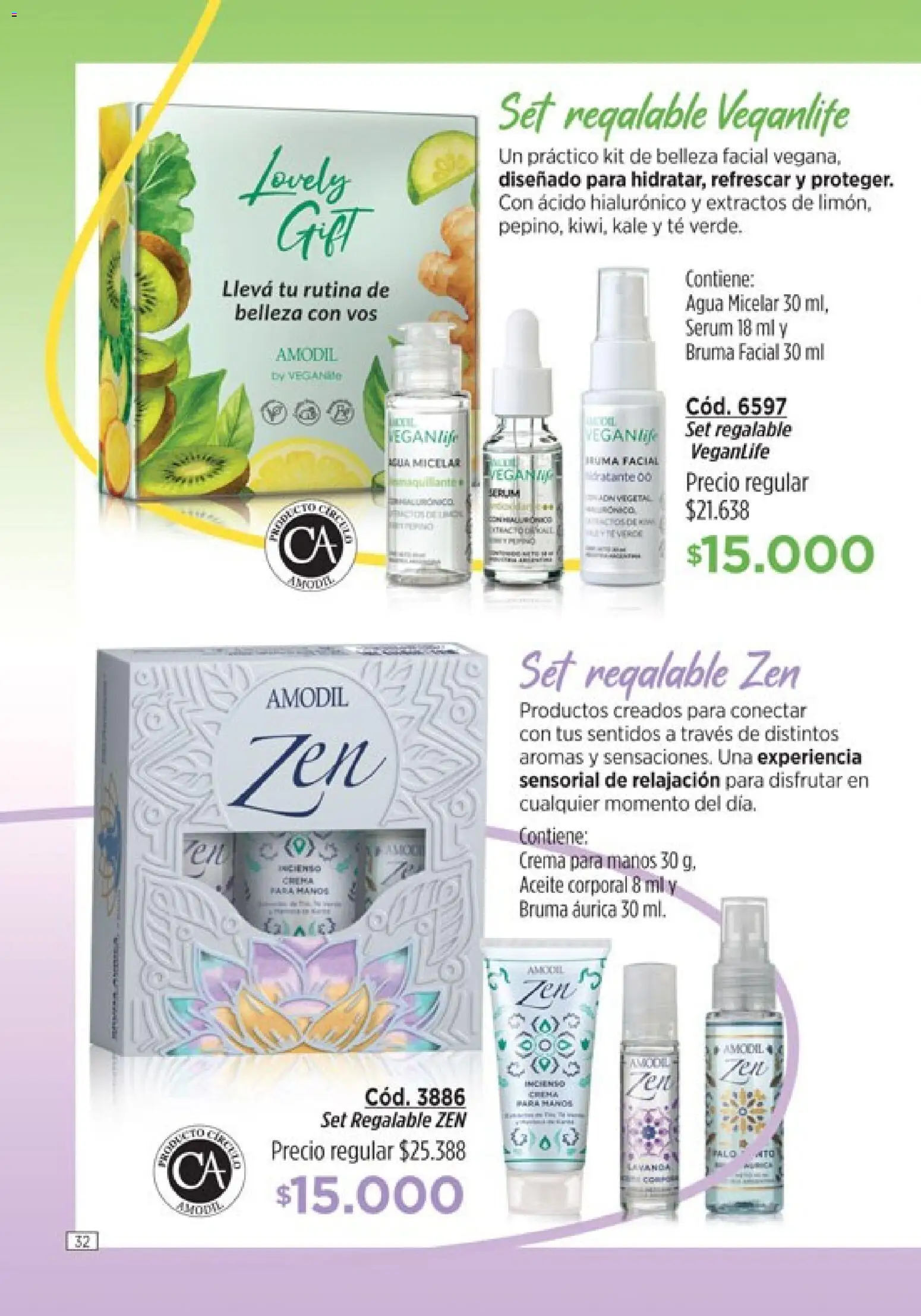 Catálogo Amodil Campaña 4 │ válido desde el 01.03.2026 | Página: 32 | Productos: Aceite, Serum, Bruma, Té