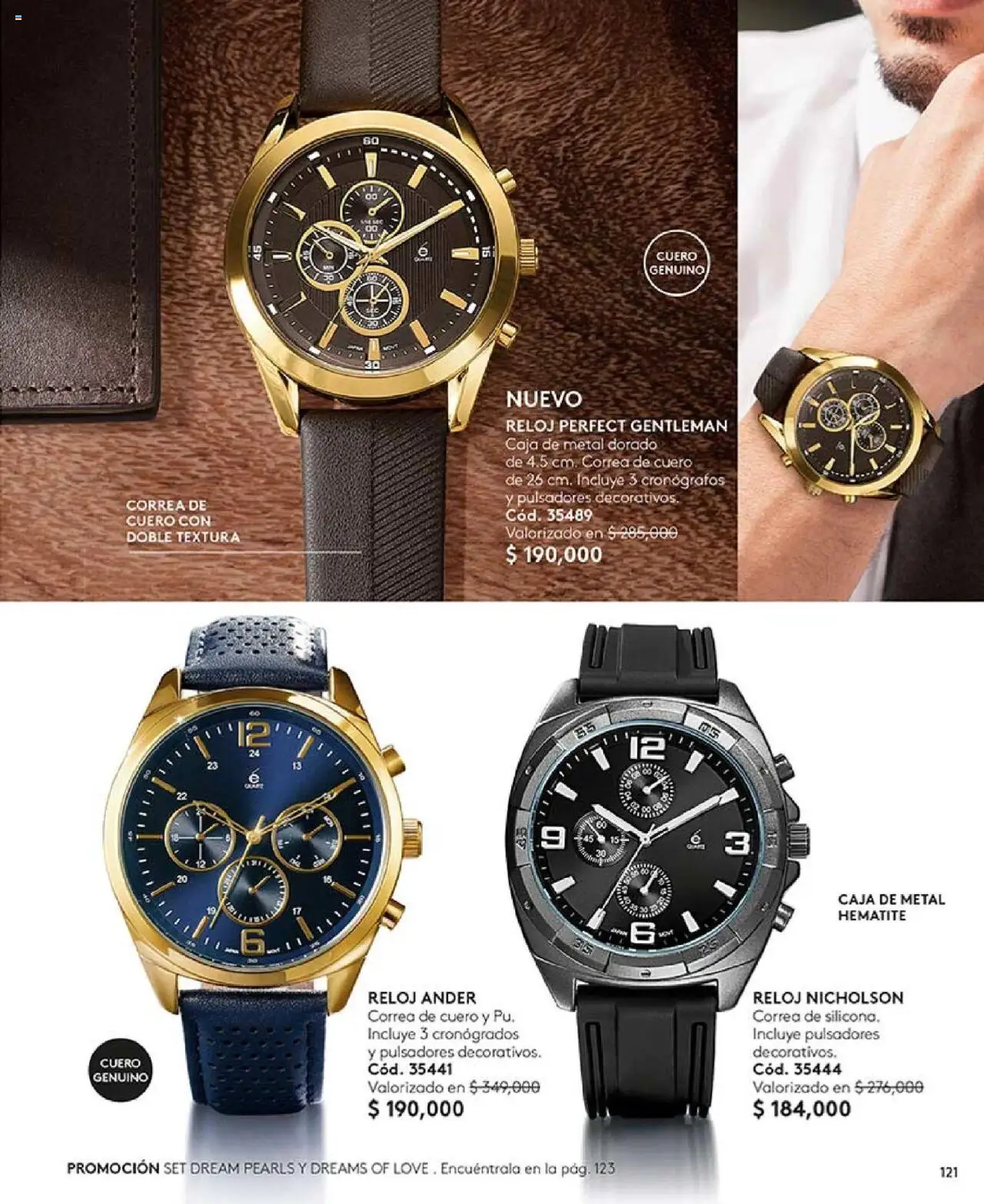 Ésika revista - valida desde el 29.07.2025 | Página: 121 | Productos: Reloj, Caja