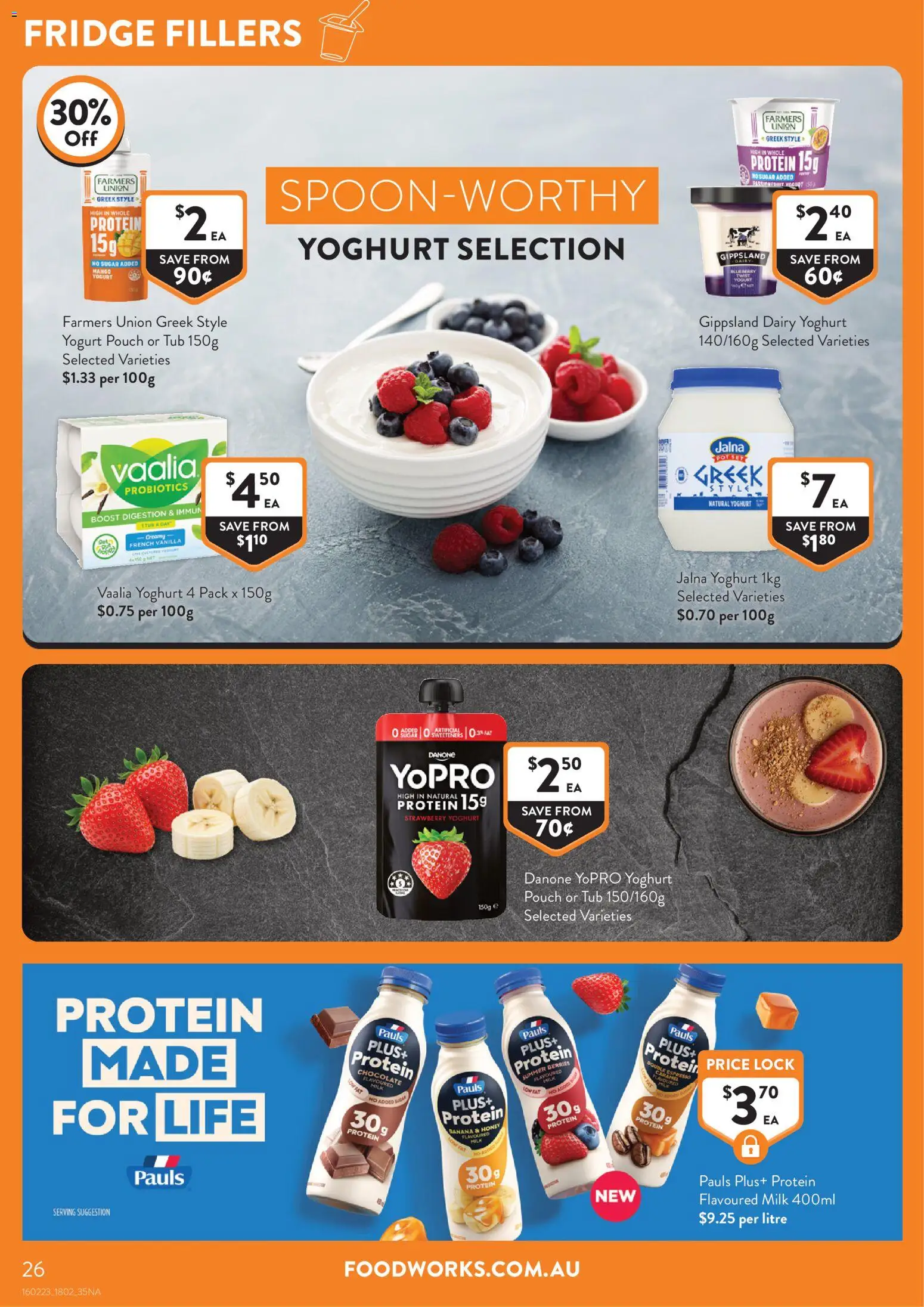 Foodworks catalogue - valid from 18.02.2026 | Page: 26 | Products: Milk, Dairy, Chocolate, Sugar