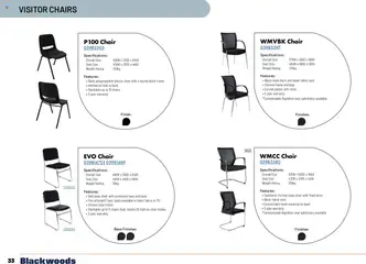 Black Woods catalogue - valid from 18.11.2024 | Page: 34 | Products: Chair, Trolley, Weight
