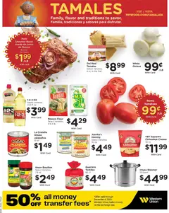 Preview of Fry's Food weekly ads valid from 28.11.2025 | Page: 14 | Products: Peppers, Jalapeno peppers, Pork, Tomatoes