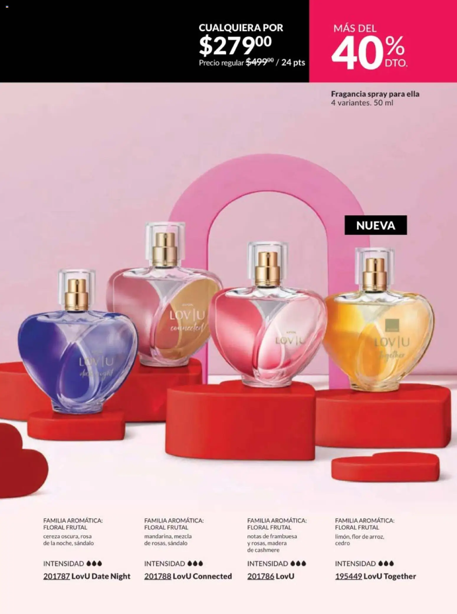 Nuevas ofertas de AVON válidas en toda la República Mexicana desde el 10.01.2026. ¡Encuentra las mejores ofertas en AVON campaña 2 2026! | Página: 9 | Productos: Perfume, Fragancia