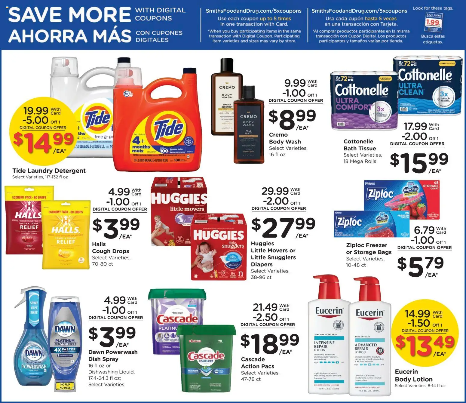 Smith's Black Friday - valid from 12.11.2025 | Page: 12 | Products: Fragrance, Detergent, Body Wash, Freezer