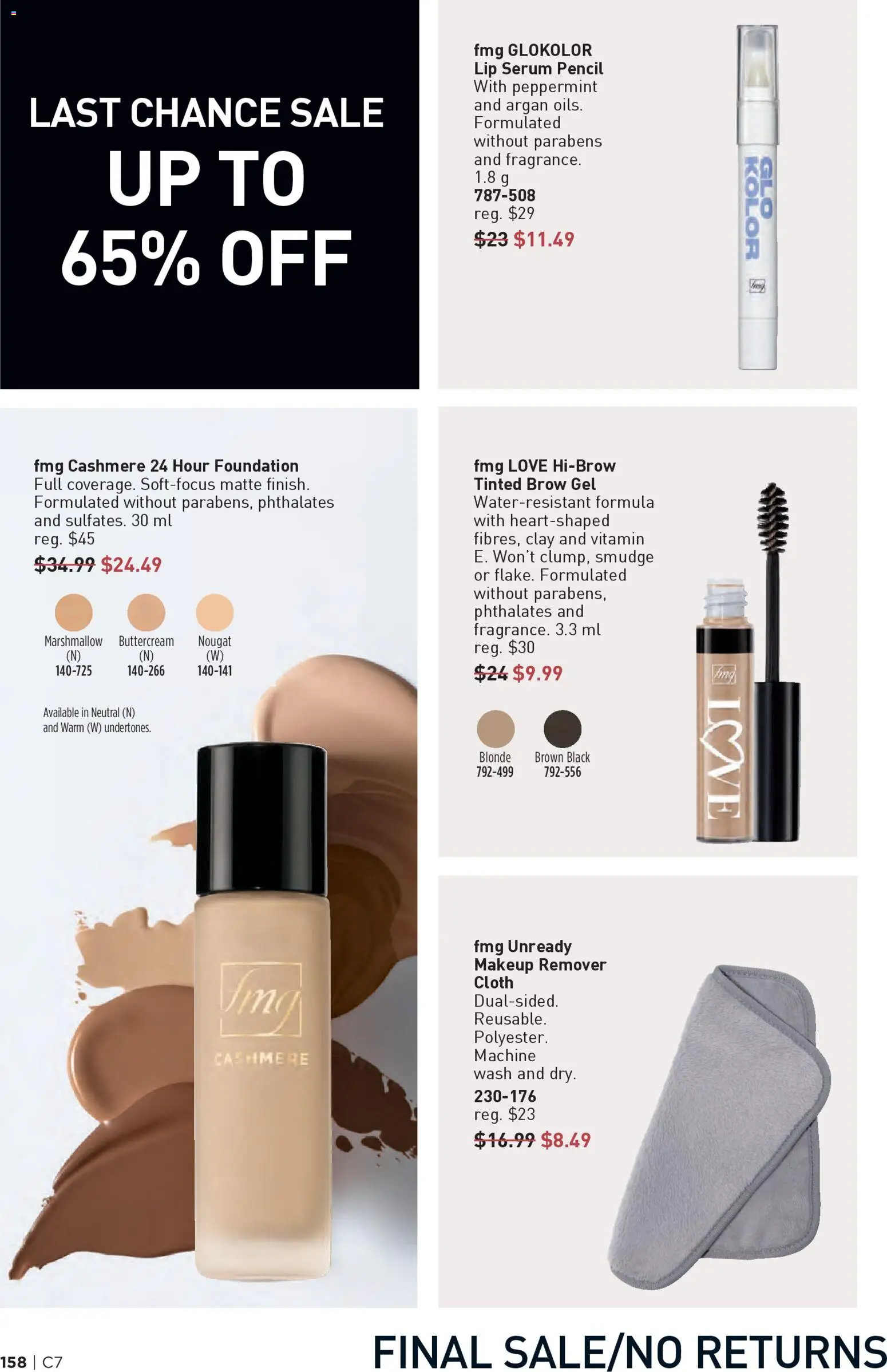 Avon flyer valid from 26.03.2026 | Page: 158 | Products: Makeup remover