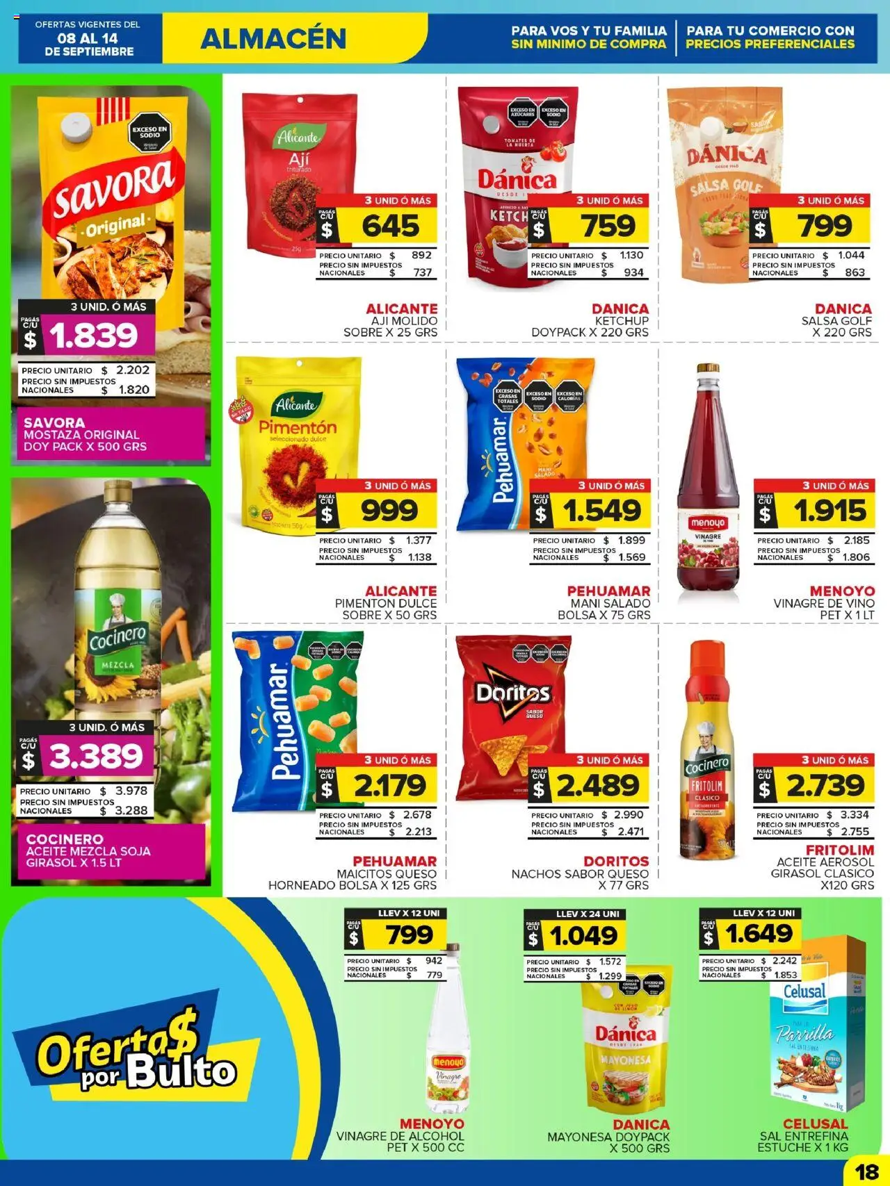 Carrefour Maxi catálogo │ válido desde el 08.09.2025 | Página: 17 | Productos: Sobre, Sal, Pimentón, Queso