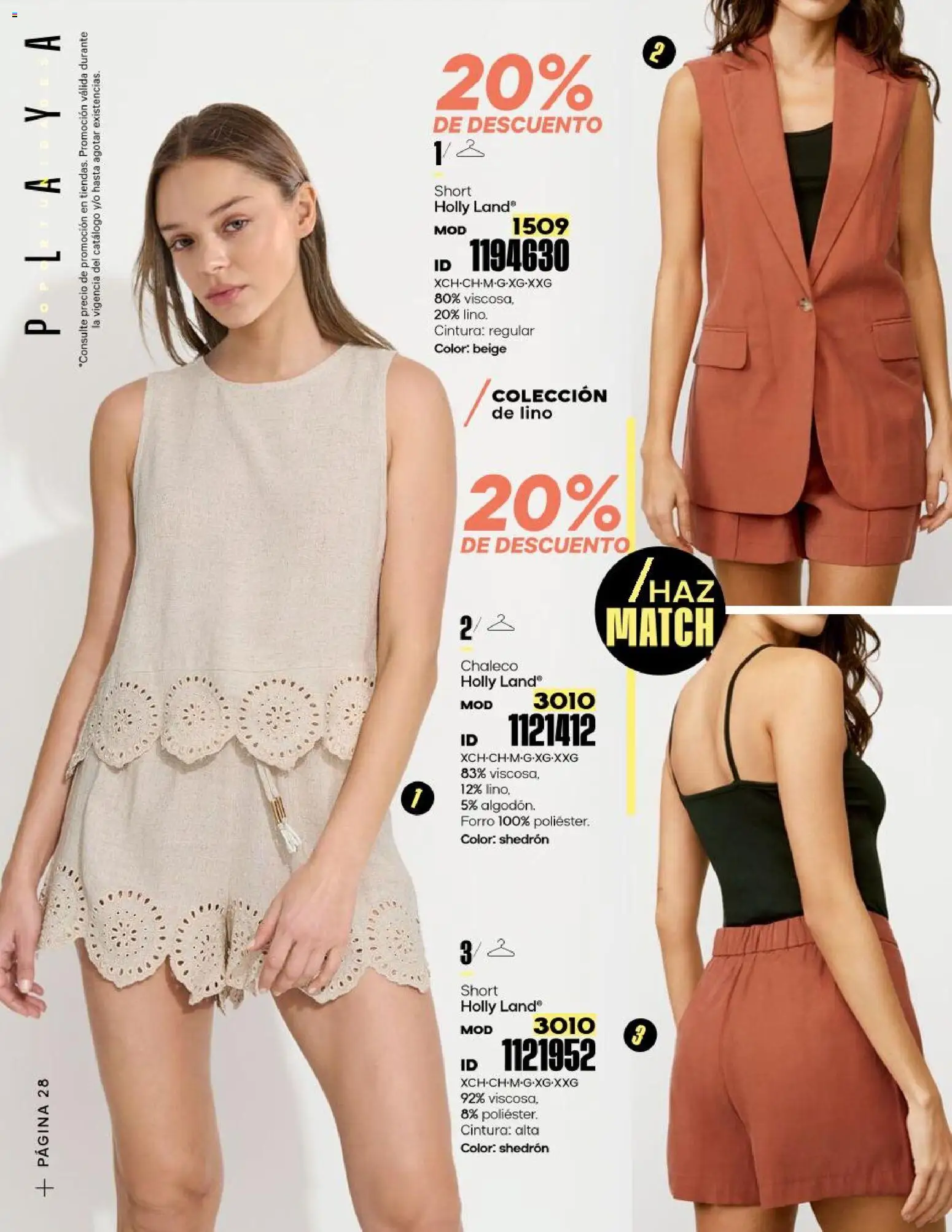 Nuevas ofertas de Price Shoes válidas en toda la República Mexicana desde el 23.01.2026. ¡Encuentra las mejores ofertas en Price Shoes catálogo Oportunidades! | Página: 28 | Productos: Chaleco, Short