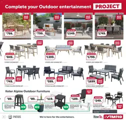 Preview of Stratco Catalogue QLD - valid from 12.12.2025 | Page: 9 | Products: Table, Chair, Stool, Outdoor furniture
