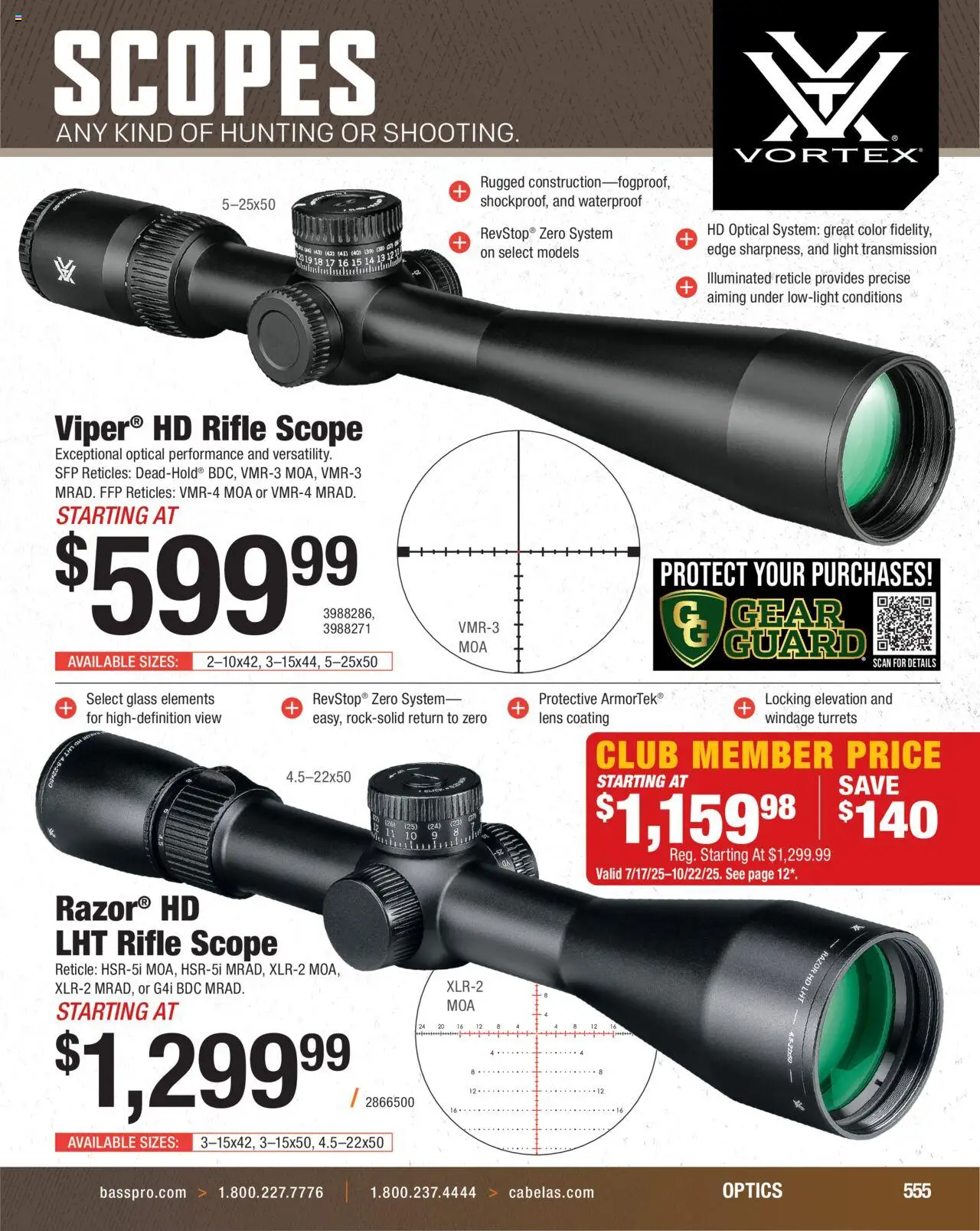 Cabela's Hunting Master 25 - valid from 11.08.2025 | Page: 555 | Products: Rifle