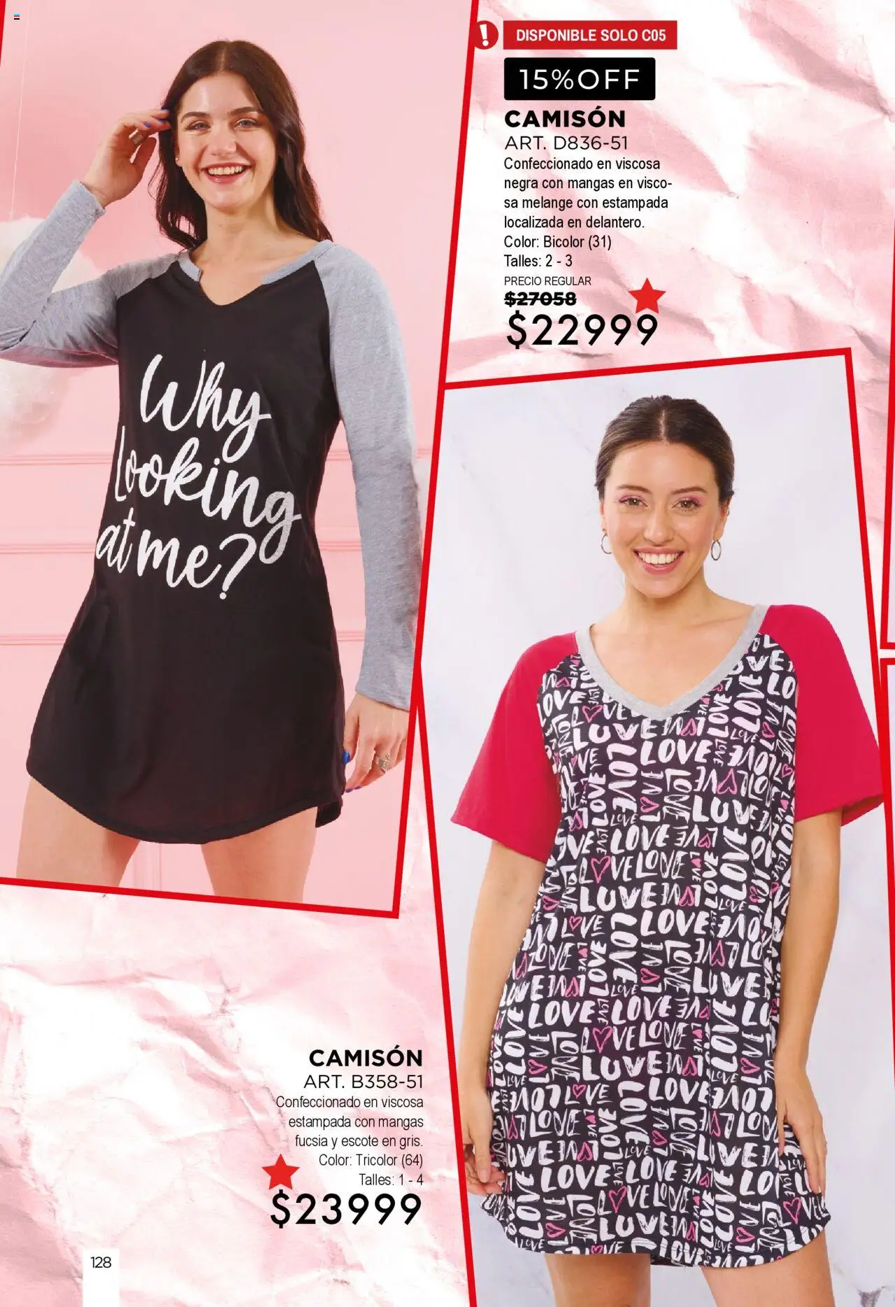 Juana Bonita catálogo │ válido desde el 07.05.2025 | Página: 128 | Productos: Camisón