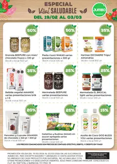 Vista previa Jumbo - Especial Viví Saludable  válido desde el 19.02.2026