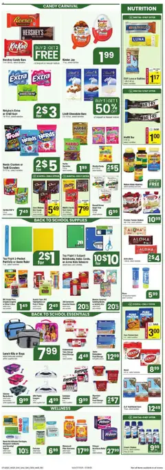 Shaw's Weekly Ad - valid from 18.07.2025 | Page: 7 | Products: Probiotics, Milk, Chocolate, Sugar