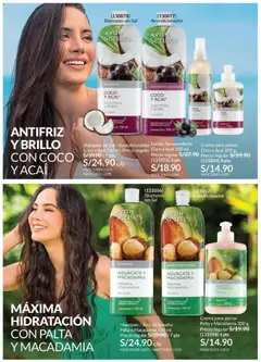 Vista previa de folleto Avon - Ciclo 18 de la Avon válido desde 15.11.2025 | Página: 167 | Productos: Shampoo, Acondicionador, Crema
