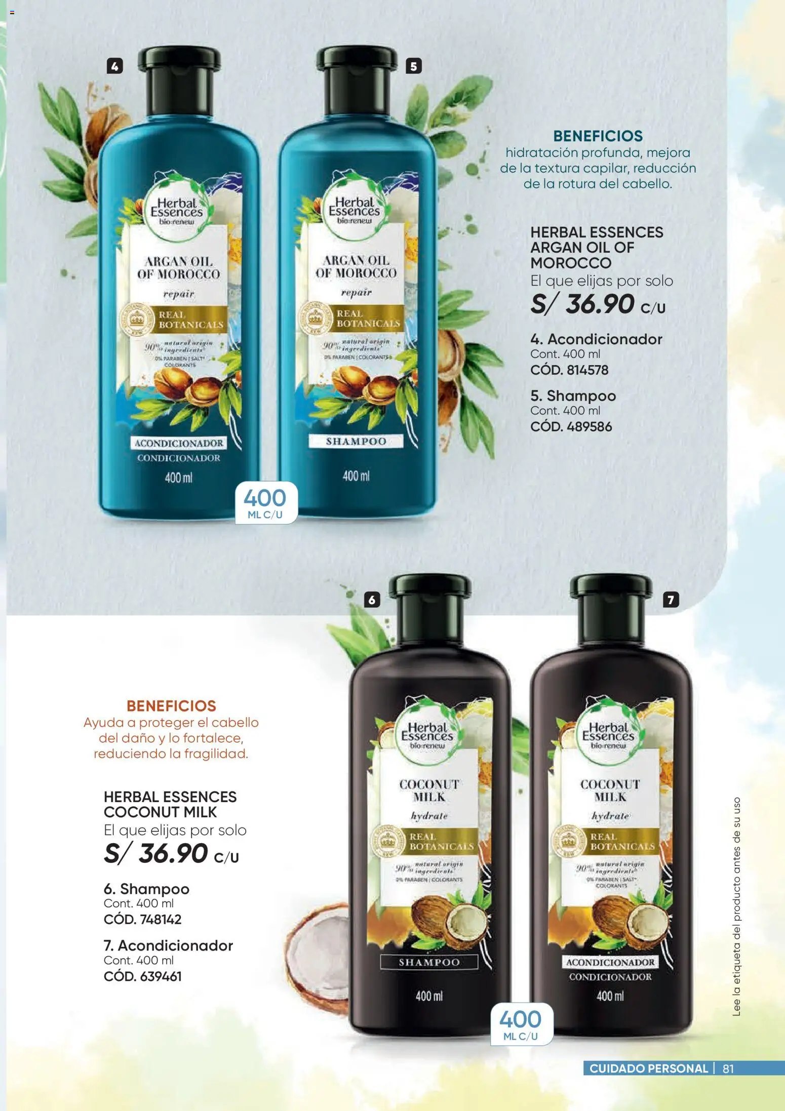 Catálogo Azzorti válido desde 26.01.2026 | Página: 81 | Productos: Shampoo, Acondicionador