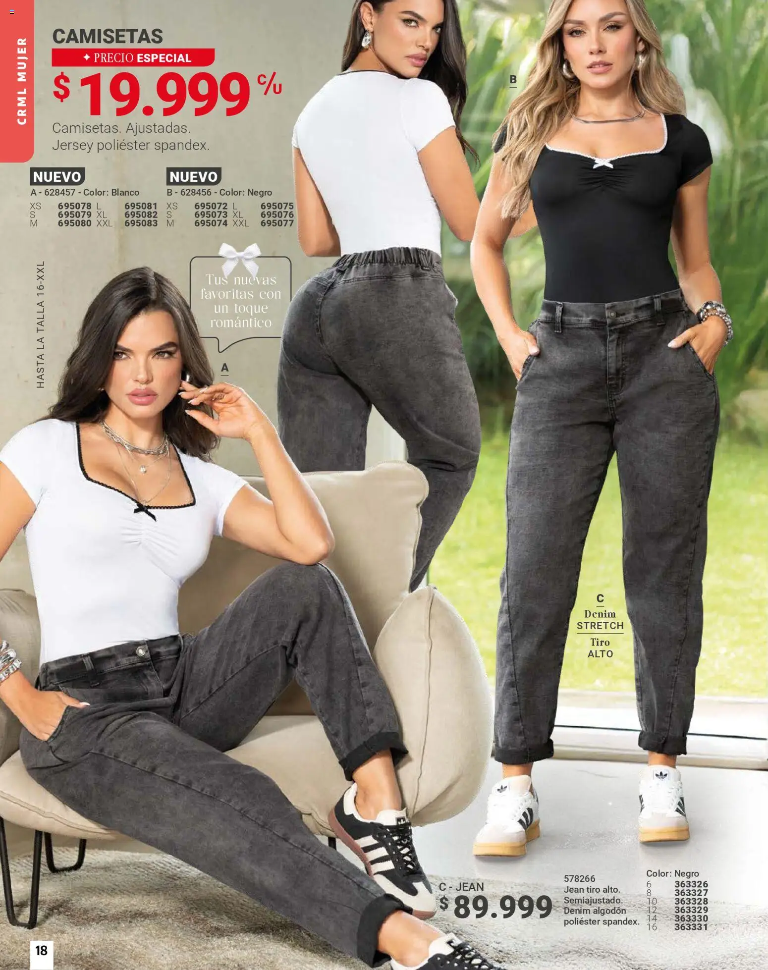 Carmel revista - valida desde el 01.01.2026 | Página: 18 | Productos: Algodón, Jean