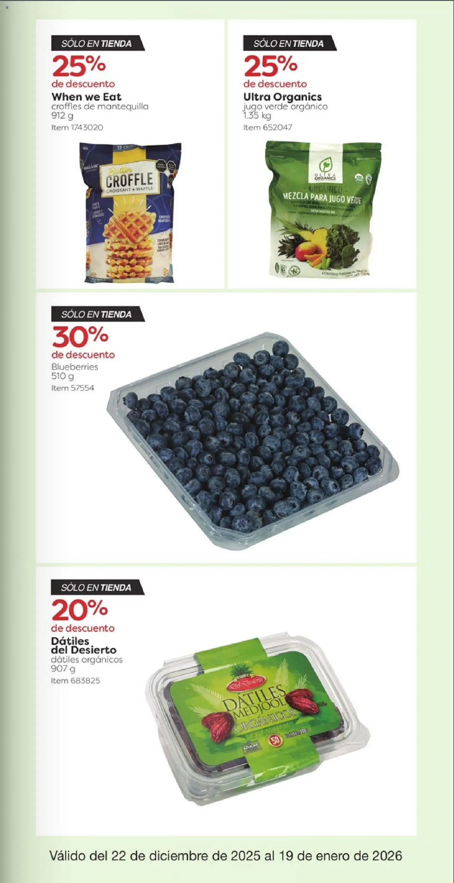 Nuevas ofertas de Costco válidas en toda la República Mexicana desde el 22.12.2025. ¡Encuentra las mejores ofertas en Costco catálogo! | Página: 27 | Productos: Mantequilla, Jugo