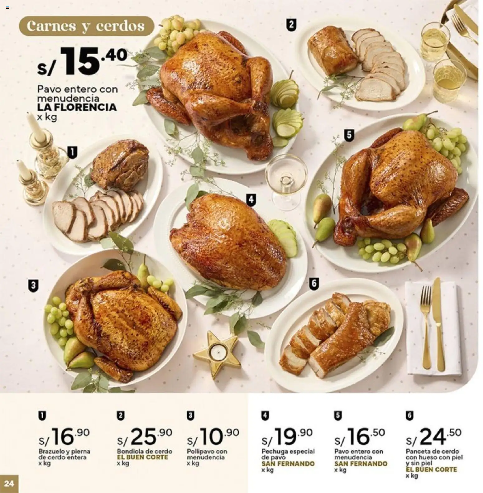 Catálogo Plaza Vea válido desde 26.12.2025 | Página: 24 | Productos: Cerdo