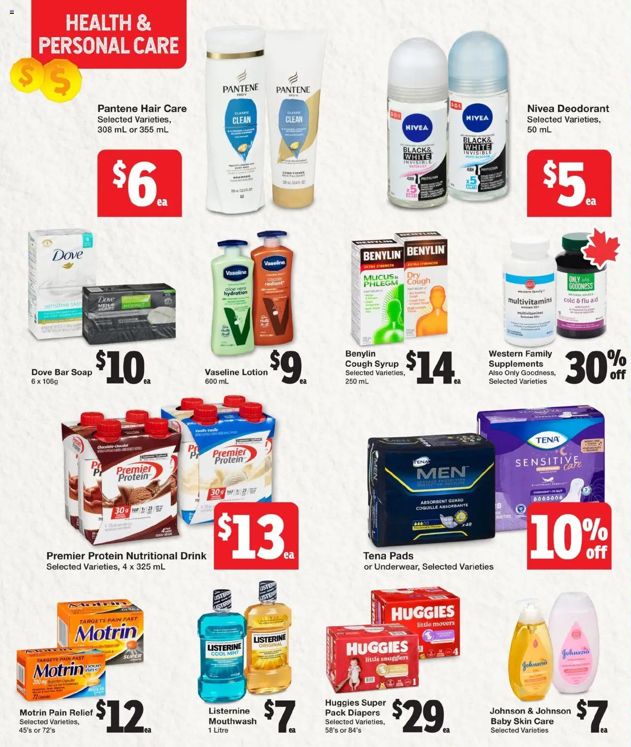Quality Foods flyer valid from 25.09.2025 | Page: 11 | Products: Shampoo, Soap, Deodorant, Mouthwash