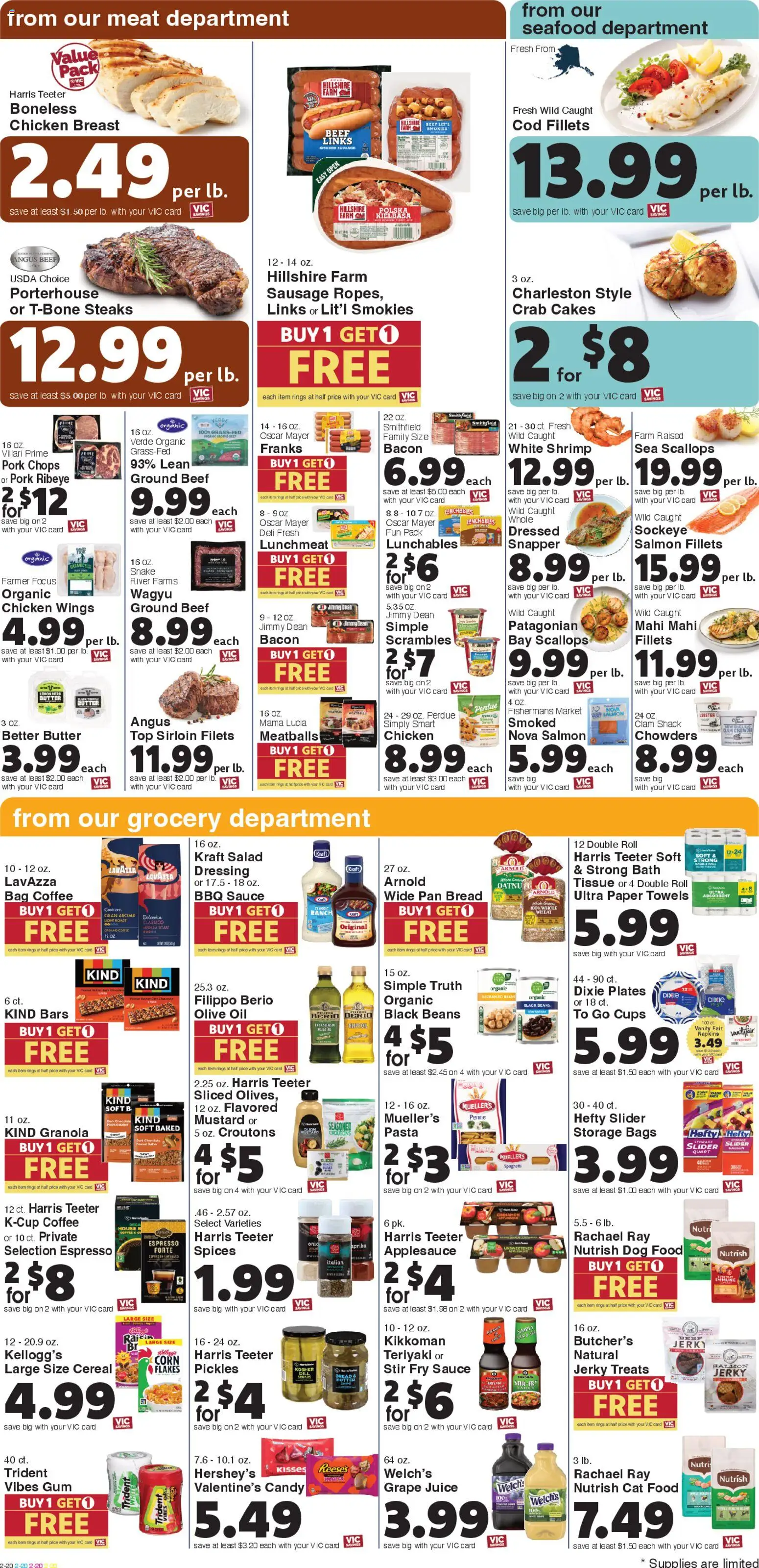 Harris Teeter Weekly Ad - NC - valid from 28.01.2026 | Page: 4 | Products: Butter, Oil, Coffee, Spices