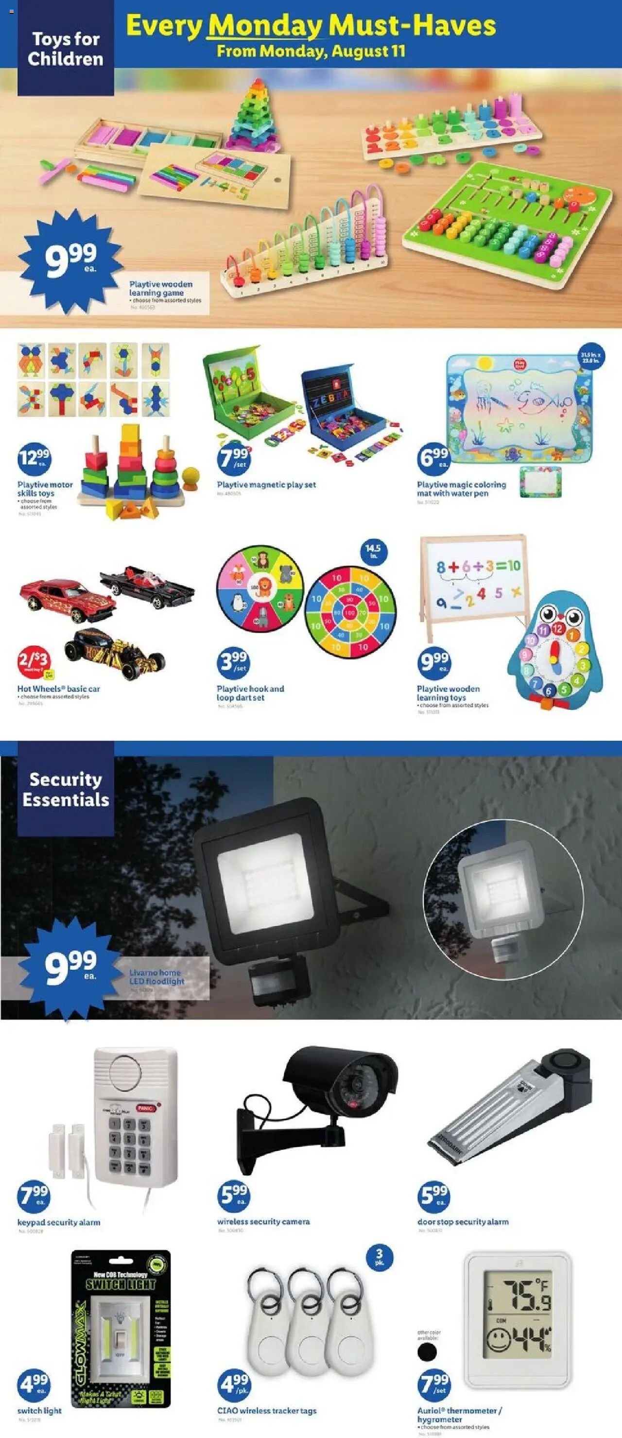 Lidl Weekly Ad - valid from 06.08.2025 | Page: 5 | Products: Hook, Switch, Camera, Game