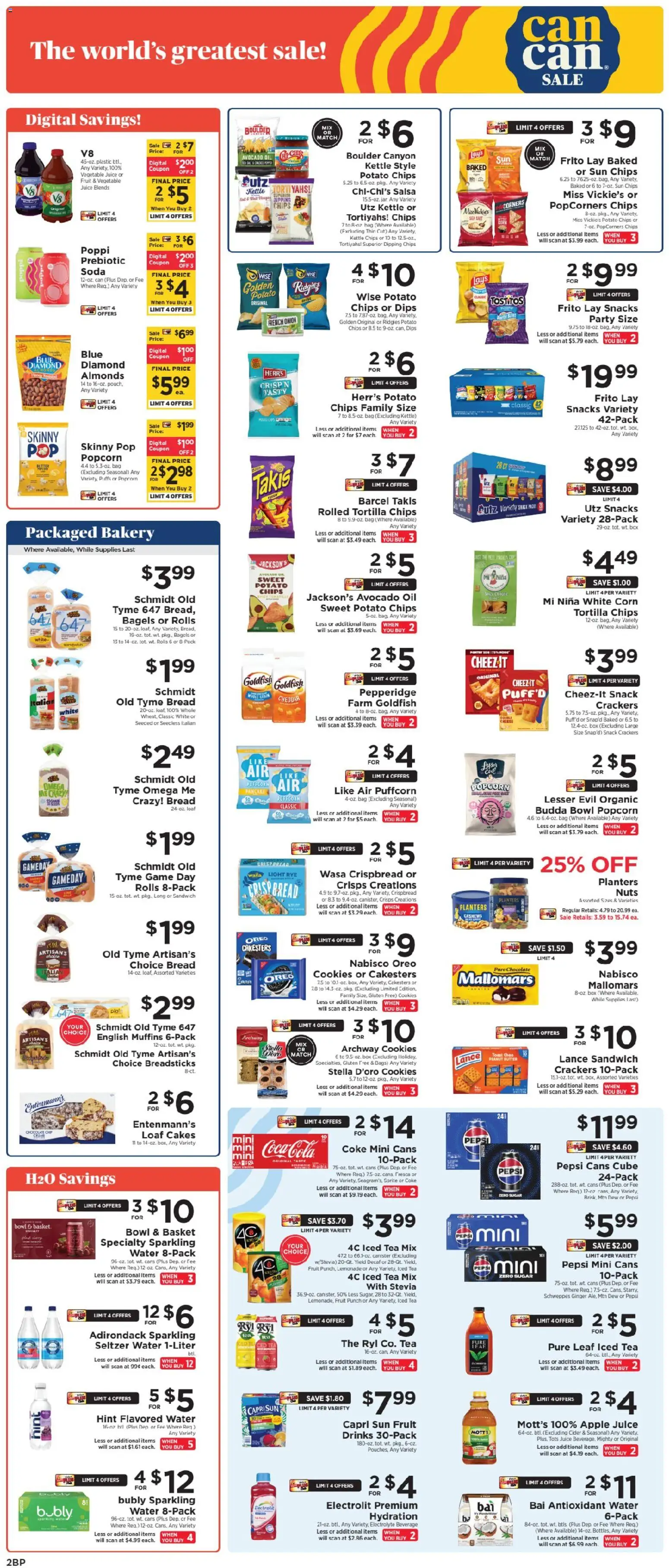 ShopRite Weekly Ad 2 - valid from 11.01.2026 | Page: 3 | Products: Oil, Bread, Chocolate, Game