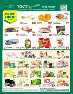 Preview of T&T Supermarket weekly flyer / circulaire from shop T&T Supermarket valid from 03.04.2026