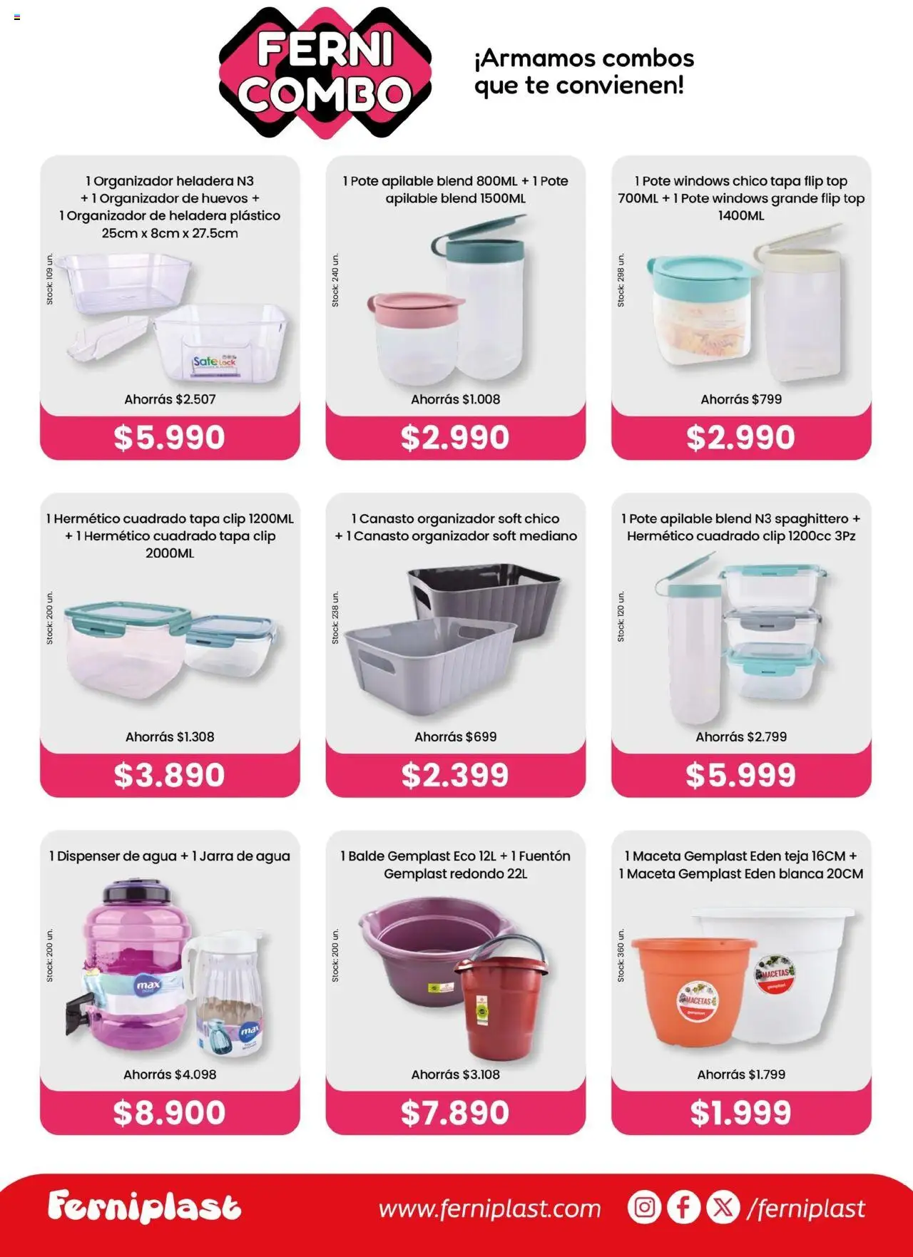 Ferniplast catálogo │ válido desde el 04.09.2025 | Página: 2 | Productos: Organizador, Top, Heladera, Té