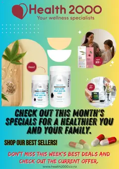 Health 2000 catalogue preview  - valid from 18.07.2025