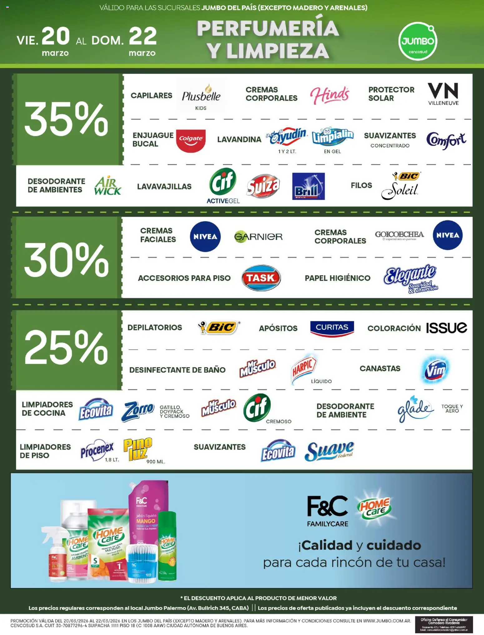 Jumbo - Ofertas | Córdoba │ válido desde el 20.03.2026 | Página: 7 | Productos: Cocina, Lavavajillas, Jabón líquido, Guantes