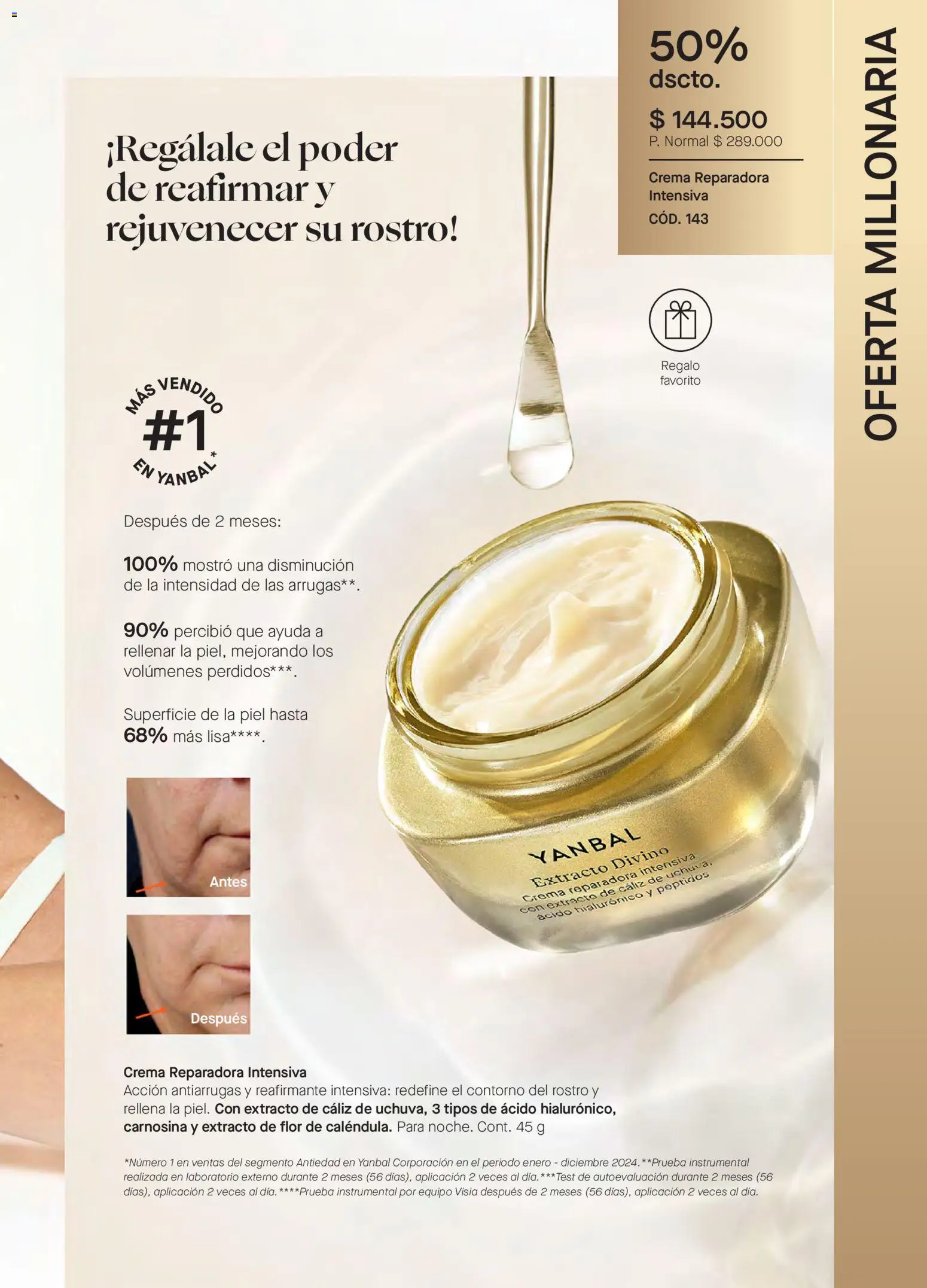 Yanbal revista - valida desde el 08.11.2025 | Página: 83 | Productos: Crema, Contorno