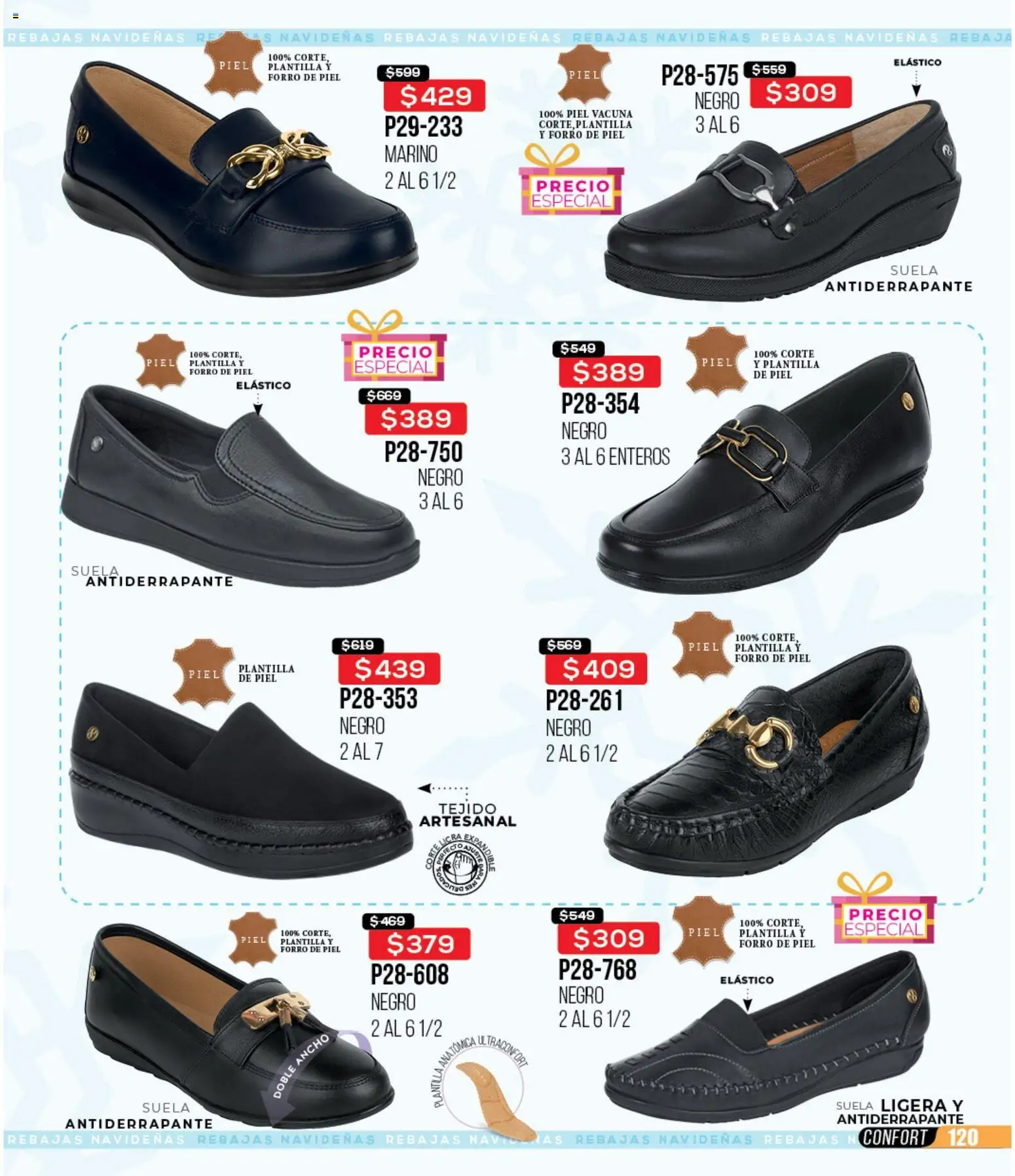 Nuevas ofertas de Cklass válidas en toda la República Mexicana desde el 30.11.2025. ¡Encuentra las mejores ofertas en Cklass catálogo Rebajas Navideñas Calzado! | Página: 121