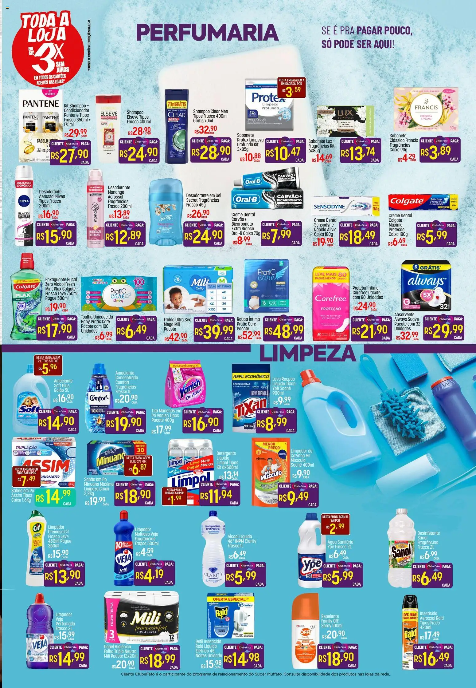 Super Muffato Folheto - válido de 21.01.2026 | Página: 7 | Produtos: Perfume, Sabão, Desodorante, Amaciante