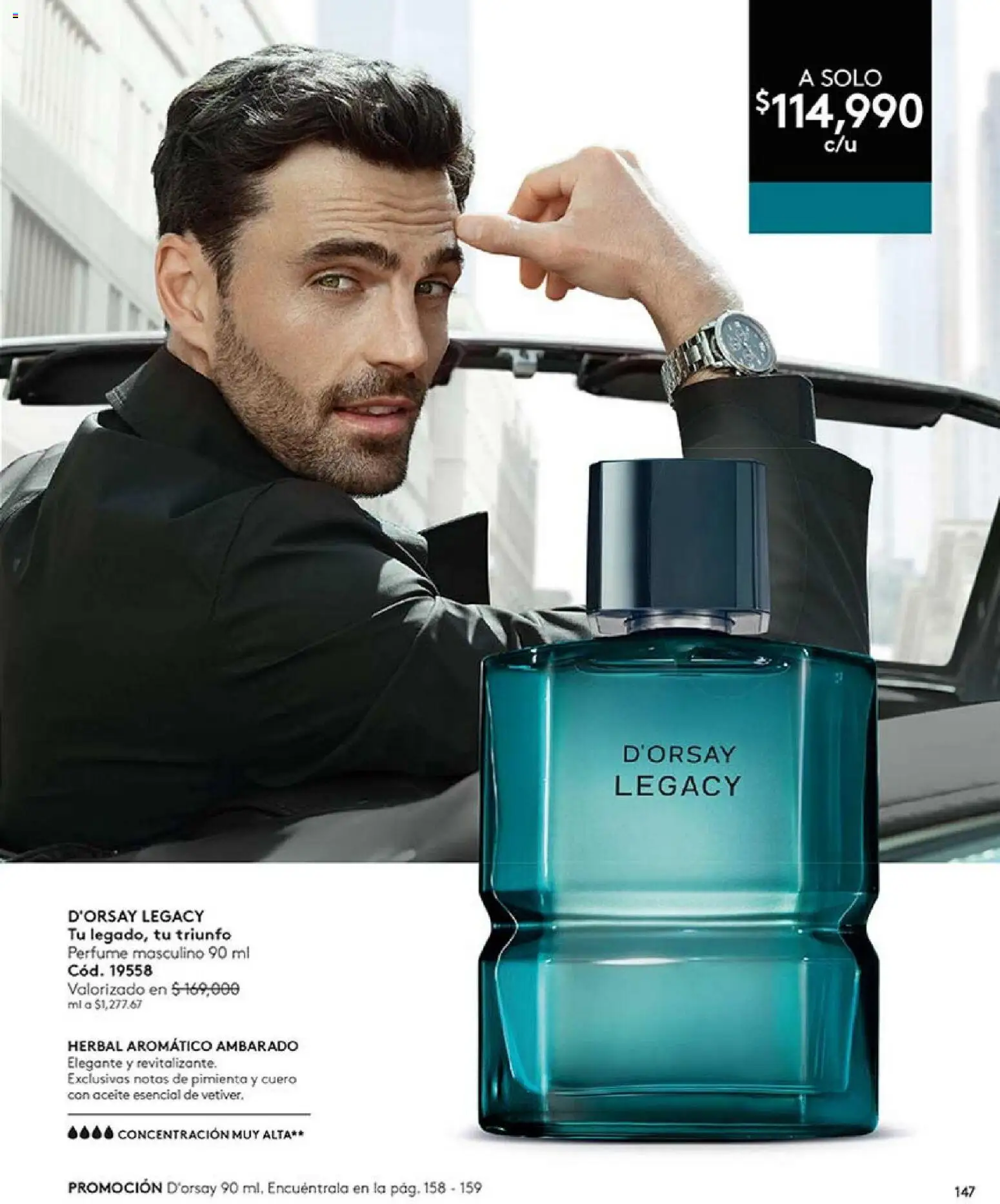 Ésika revista - valida desde el 01.01.2026 | Página: 147 | Productos: Pimienta, Perfume, Aceite