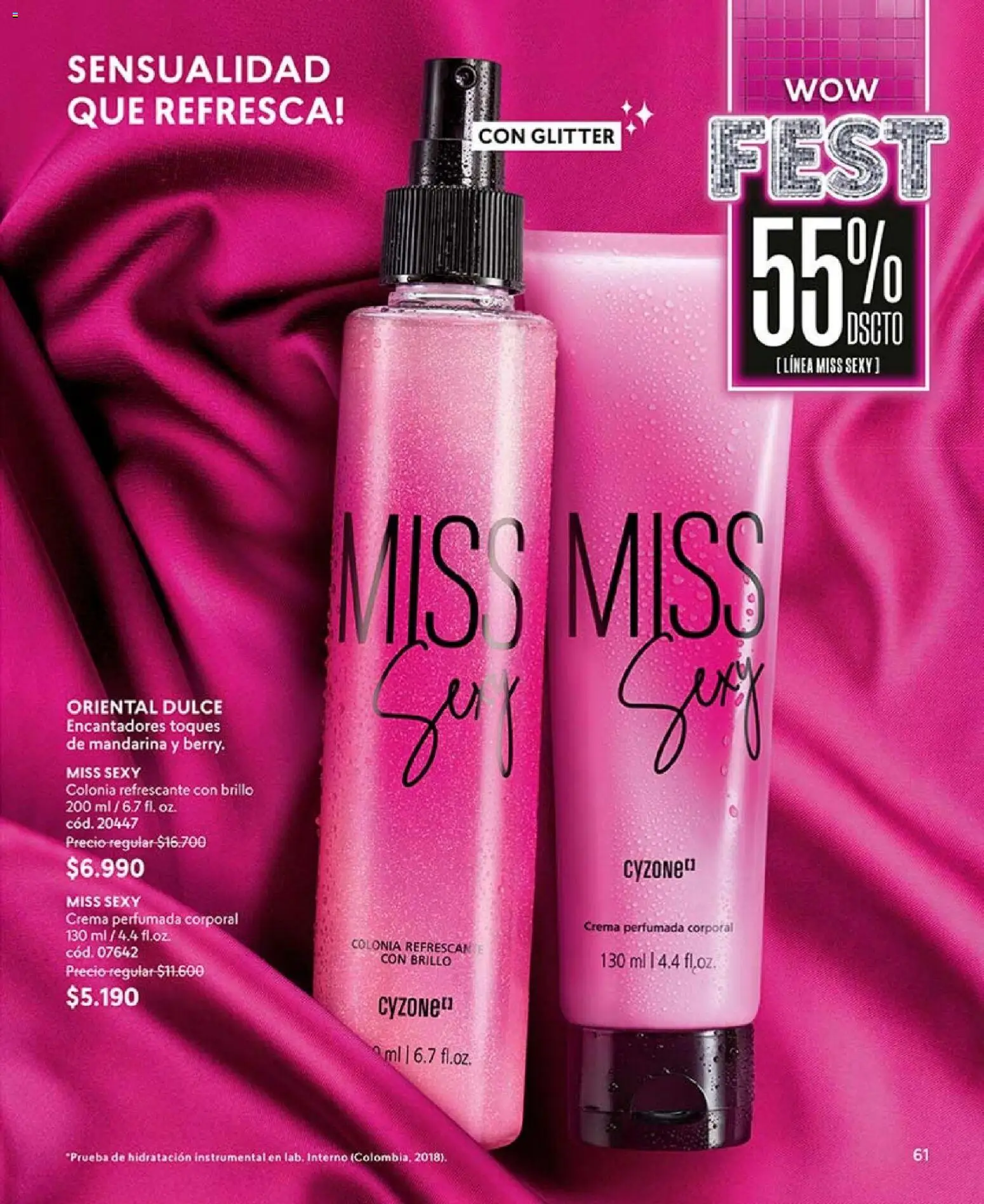 Catálogo CyZone Campaña 4 │ válido desde el 15.02.2026 | Página: 61 | Productos: Brillo, Glitter, Crema
