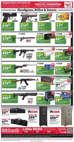 Preview of Rural King weekly ads valid from 12.03.2026 | Page: 12 | Products: Shotgun, Case, Ammo, Rimfire