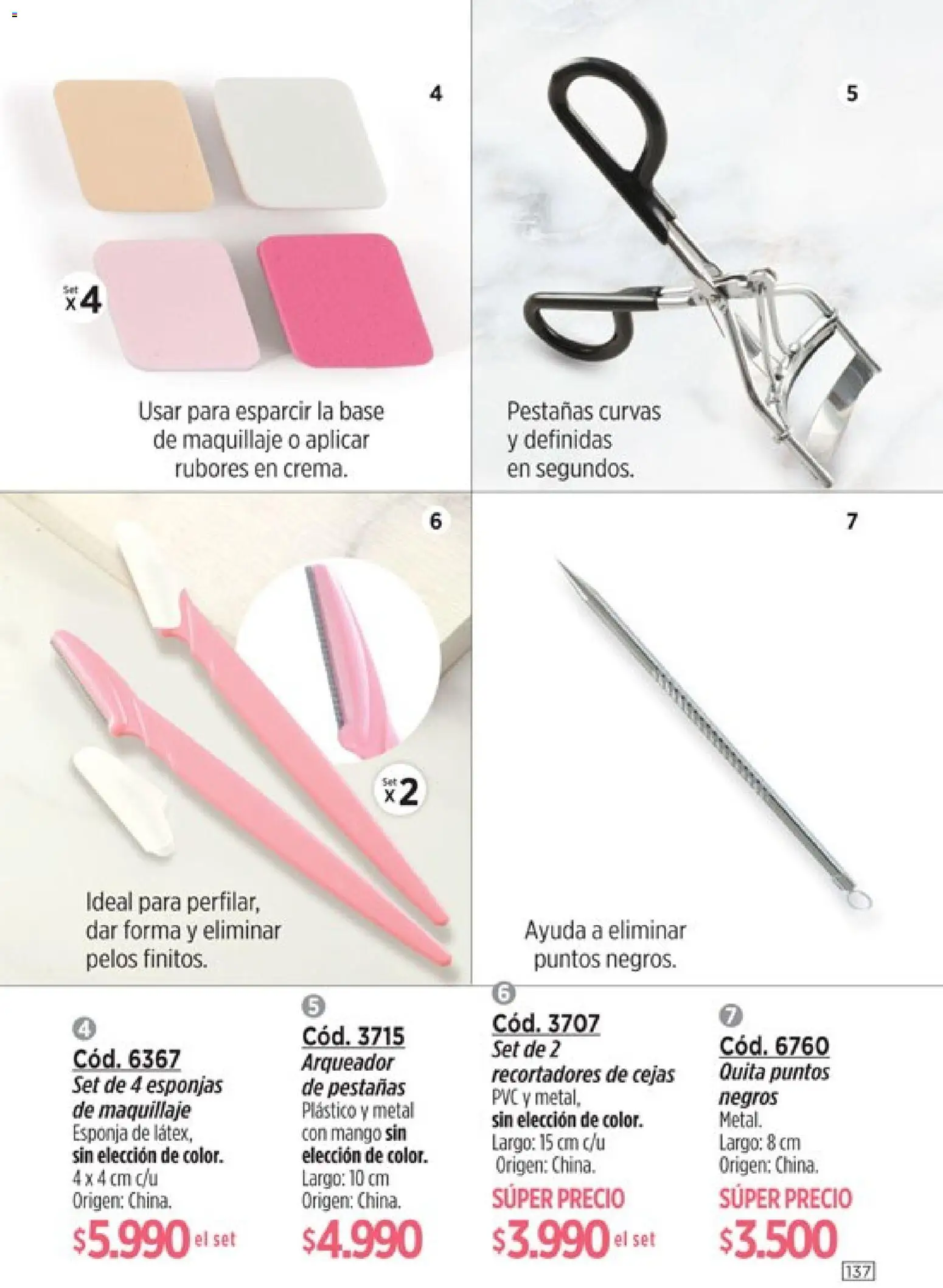 modil - Campaña 7 │ válido desde el 20.03.2026 | Página: 137 | Productos: Maquillaje, Esponja, Mango