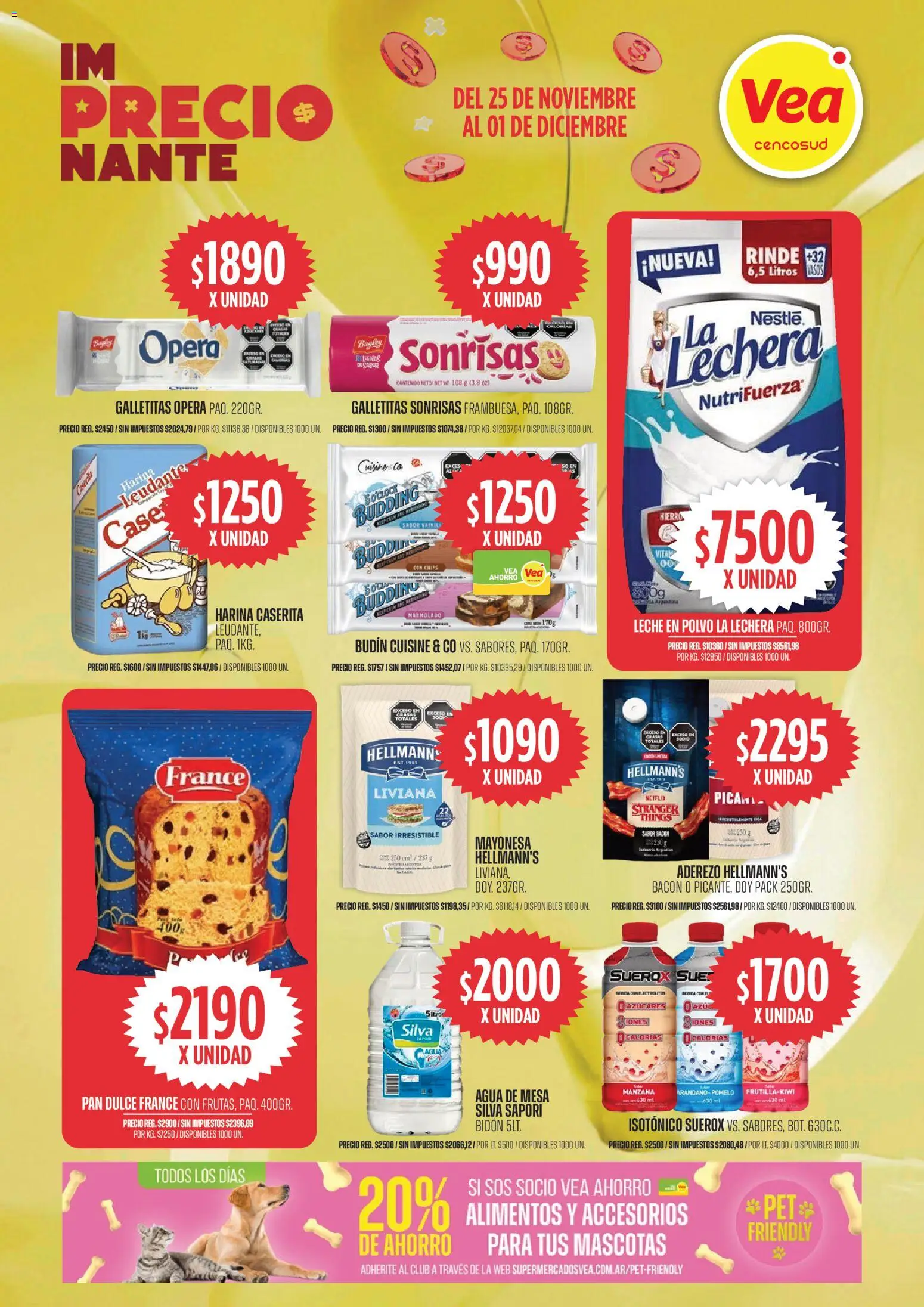 Vea ofertas │ válido desde el 25.11.2025 | Página: 4 | Productos: Galletitas, Mayonesa, Manzana, Vasos