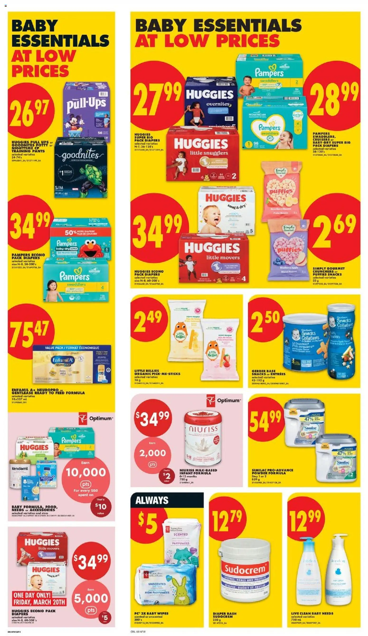 No Frills flyer valid from 19.03.2026 | Page: 13 | Products: Cream, PC, Powder, Pants