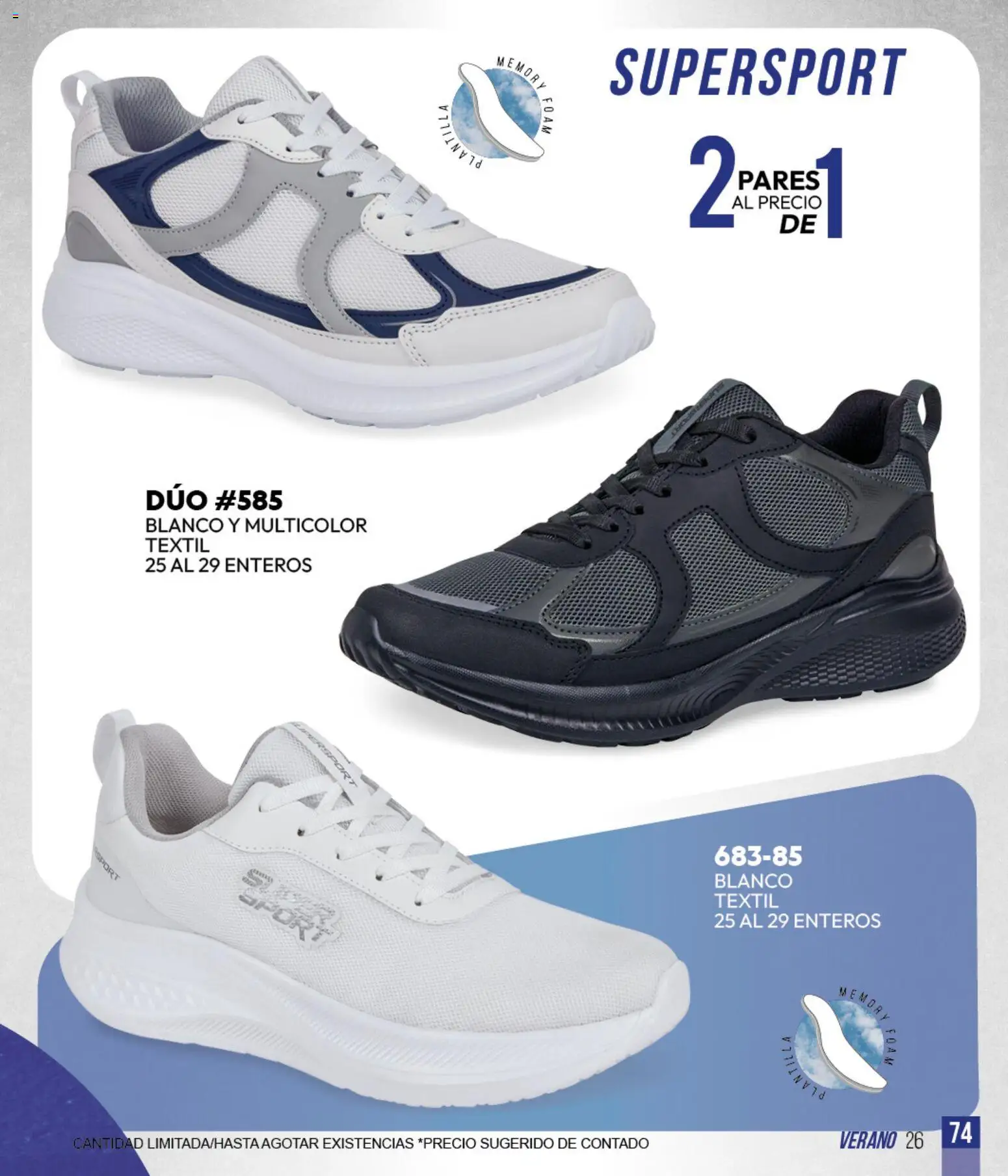 Nuevas ofertas de Cklass válidas en toda la República Mexicana desde el 05.03.2026. ¡Encuentra las mejores ofertas en Cklass catálogo Sportbrands Verano Caballero! | Página: 75