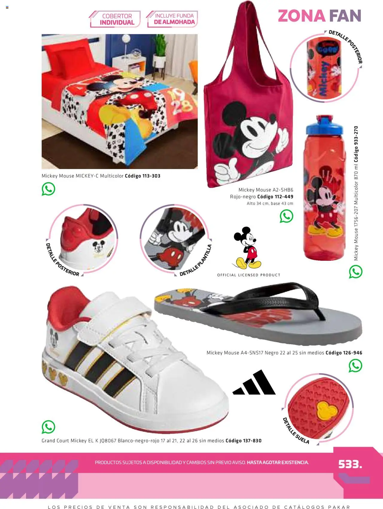 Nuevas ofertas de SC Pakar válidas en toda la República Mexicana desde el 29.08.2025. ¡Encuentra las mejores ofertas en SC Pakar - Catálogo Otoño Women! | Página: 533 | Productos: Cobertor, Mouse, Funda, Almohada